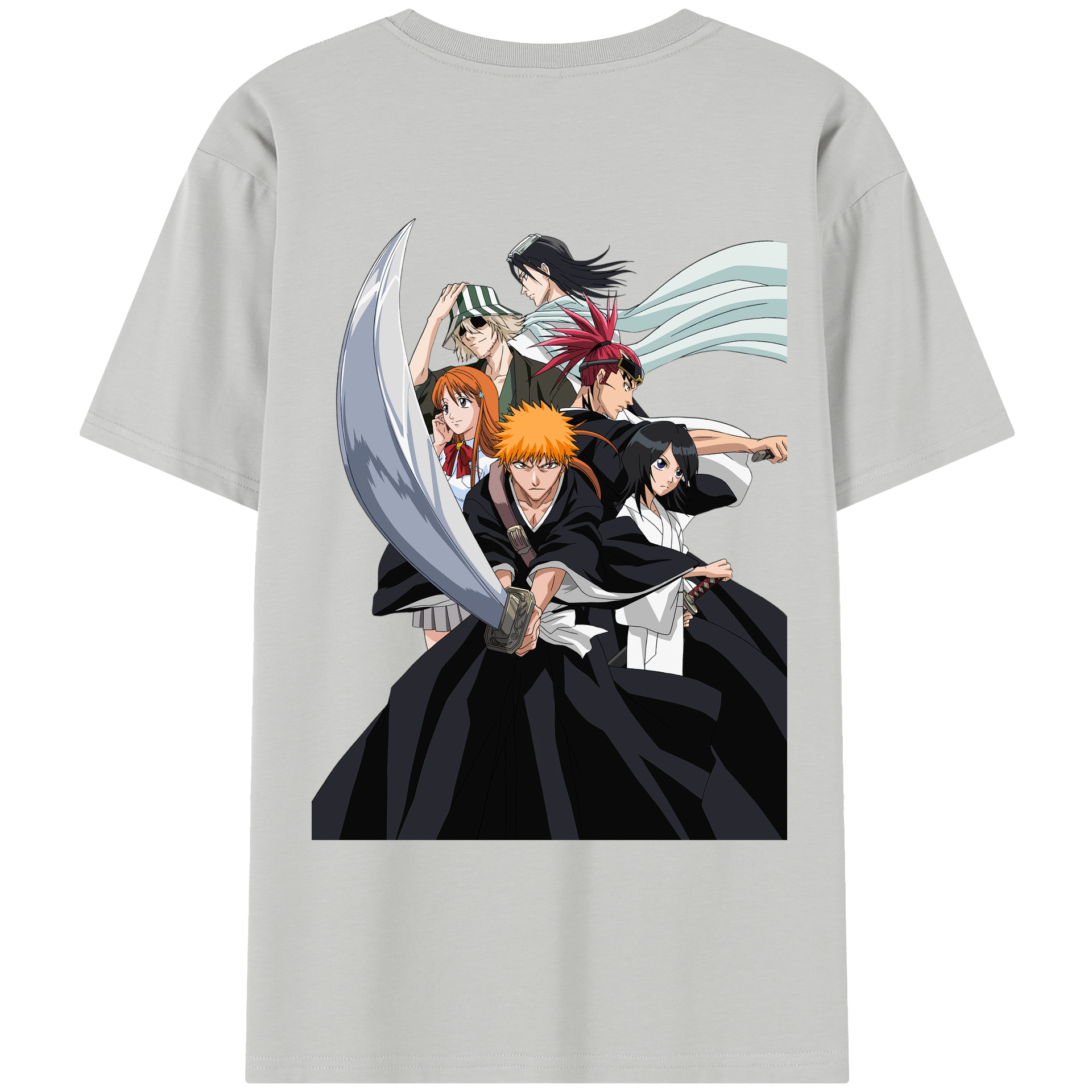 （画像用） ブリーチ 黒崎一護（くろさき いちご）BLEACH Kurosaki Ichigo レディース半袖Tシャツ(バックプリント)