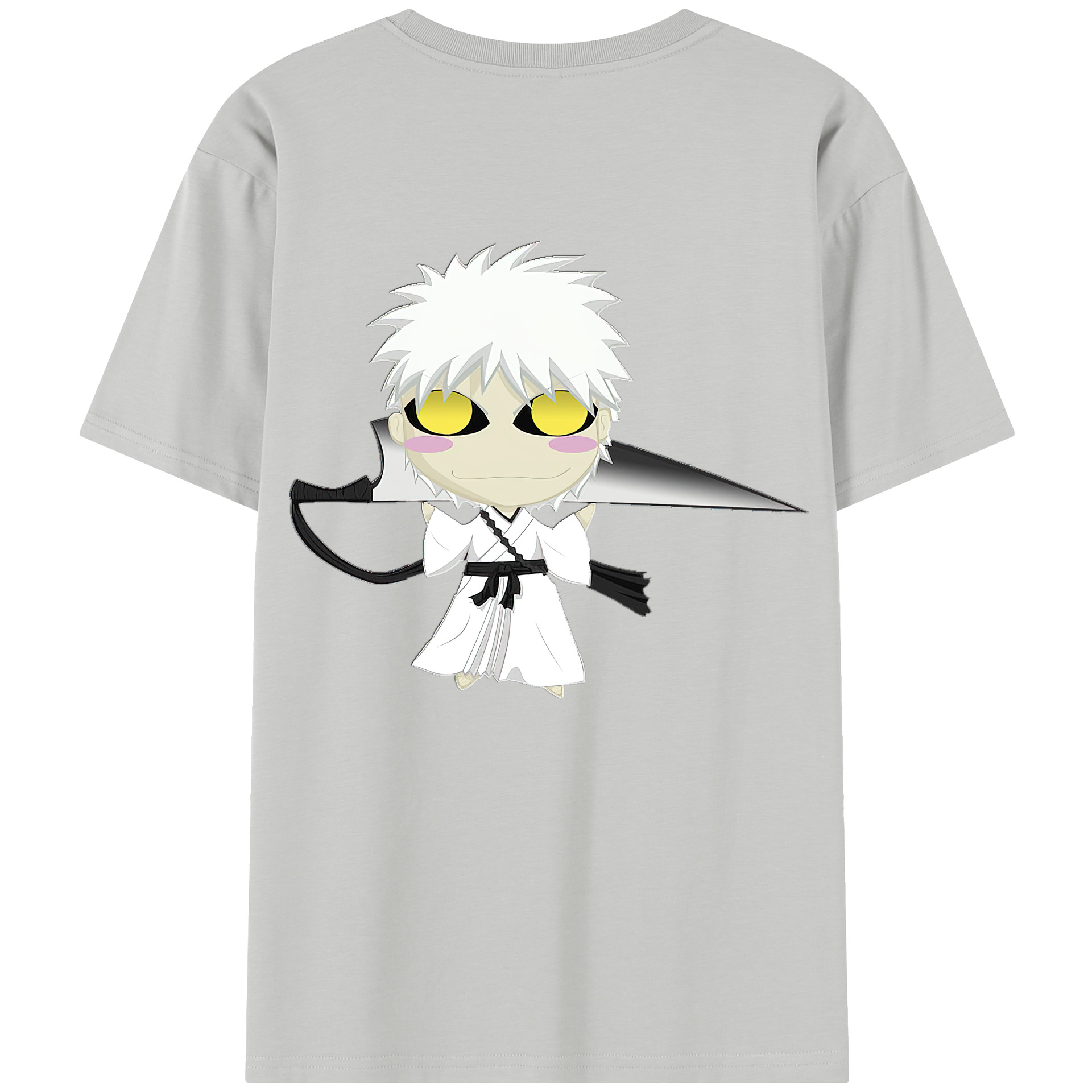 （画像用） ブリーチ 黒崎一護（くろさき いちご）BLEACH Kurosaki Ichigo レディース半袖Tシャツ(バックプリント)