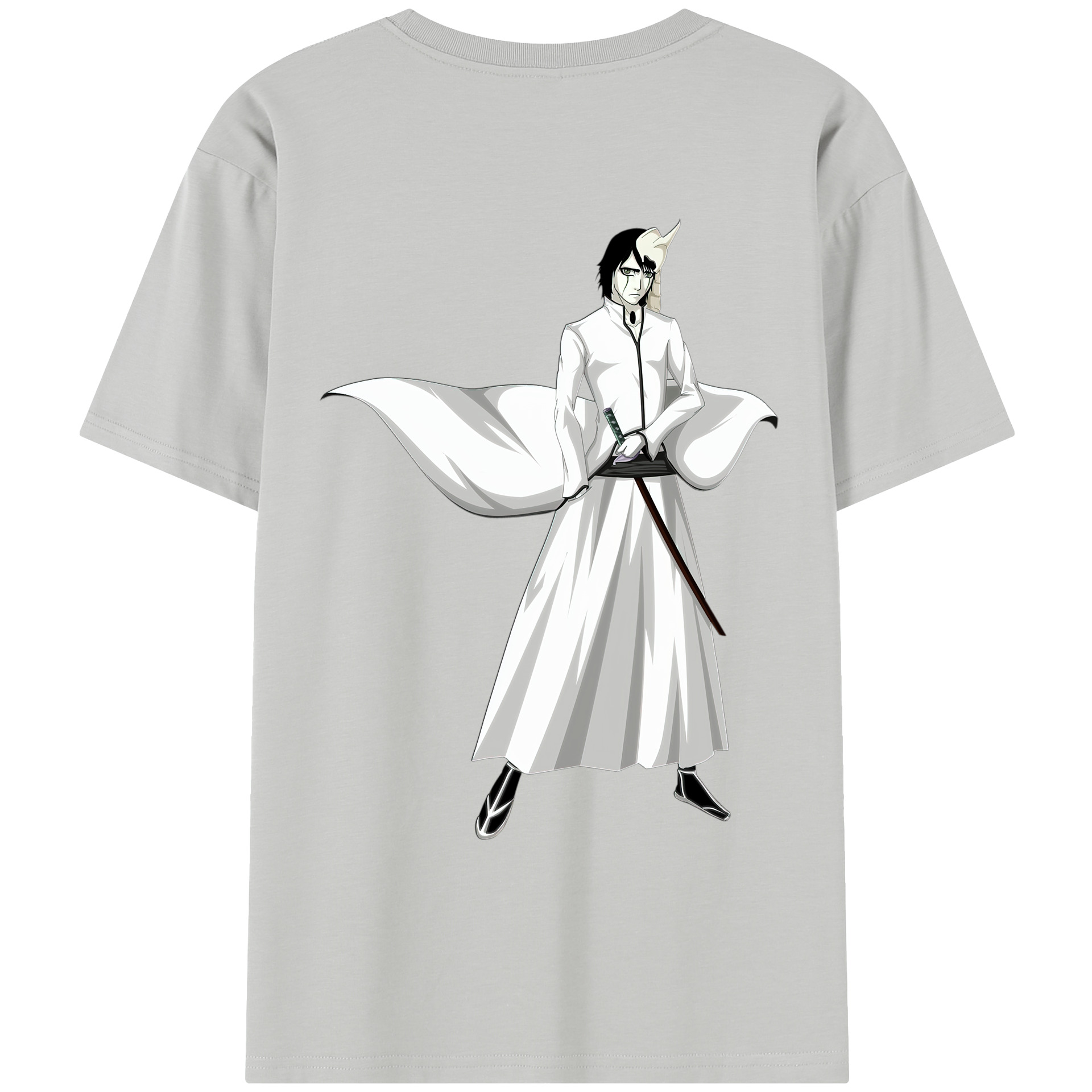 （画像用） ブリーチ ウルキオラ·シファー BLEACH Ulquiorra cifer レディース半袖Tシャツ(バックプリント)