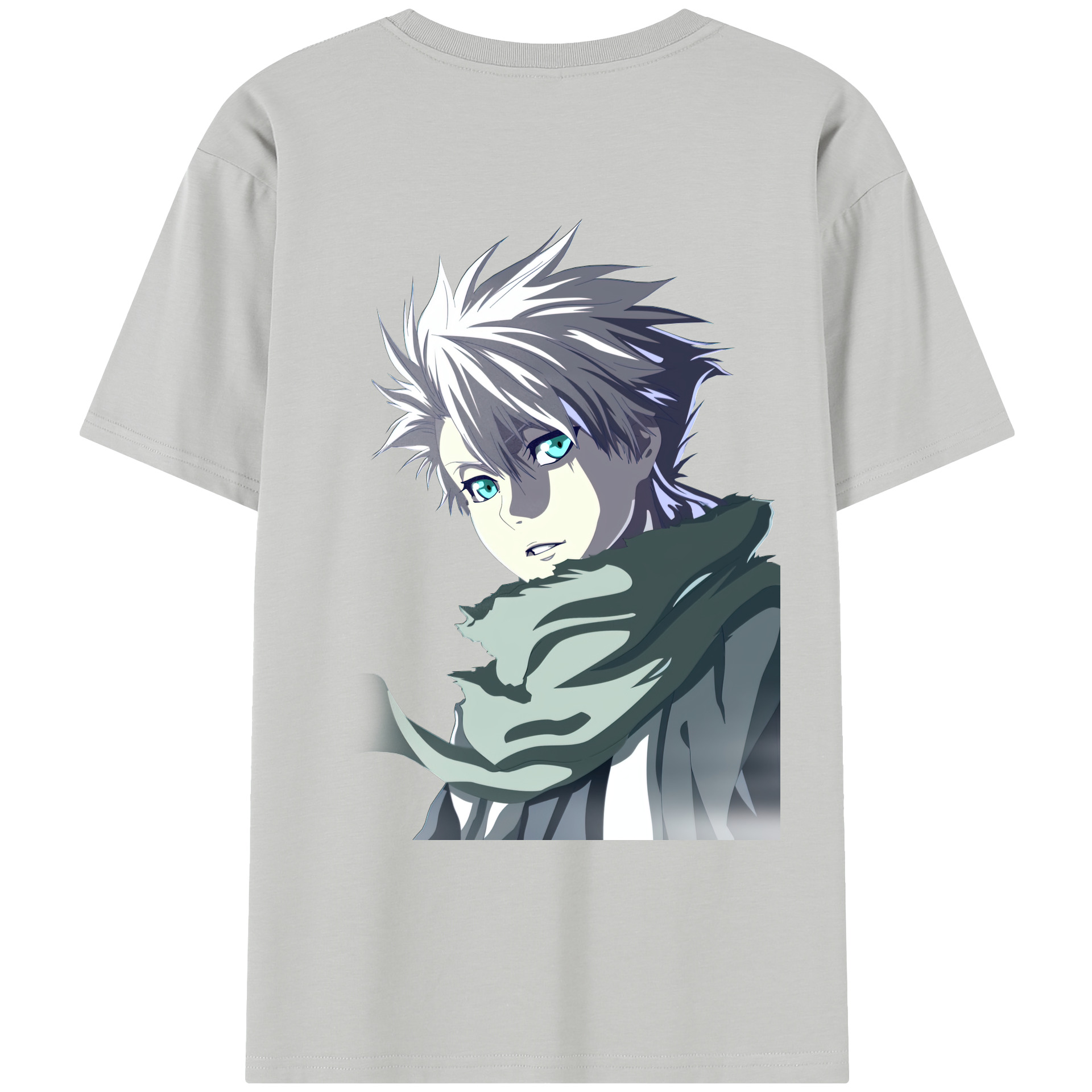 （画像用） ブリーチ 日番谷冬獅郎（ひつがや とうしろう） BLEACH Hitsugaya Toushirou レディース半袖Tシャツ(バックプリント)