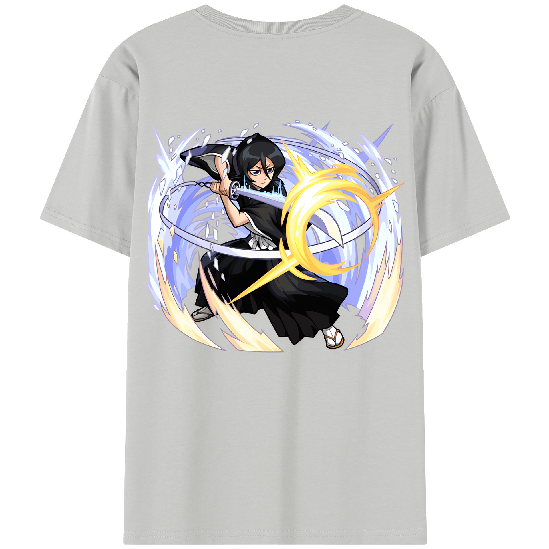 （画像用） ブリーチ 朽木ルキア BLEACH Kuchiki Rukia レディース半袖Tシャツ(バックプリント)