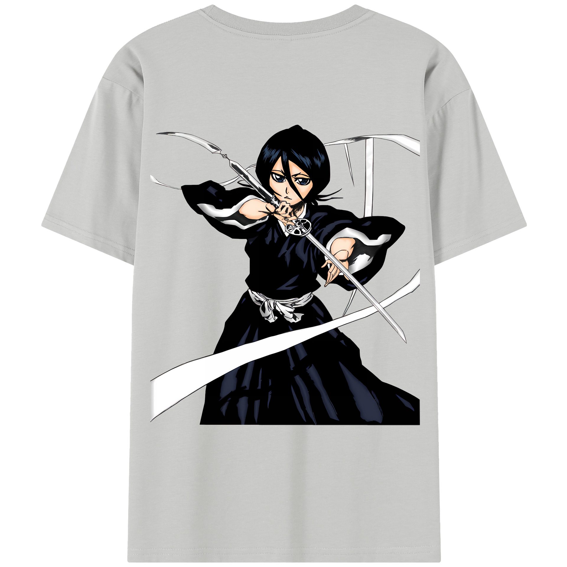 （画像用） ブリーチ 朽木ルキア BLEACH Kuchiki Rukia レディース半袖Tシャツ(バックプリント)