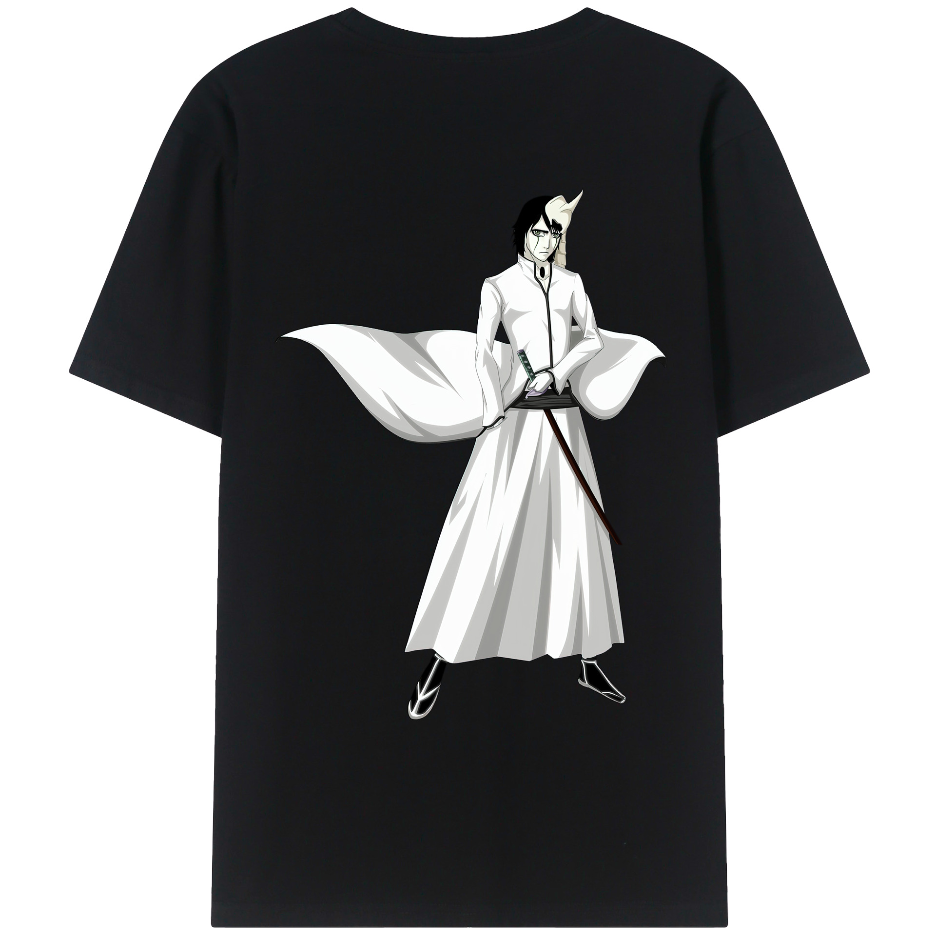 （画像用） ブリーチ ウルキオラ·シファー BLEACH Ulquiorra cifer レディース半袖Tシャツ(バックプリント)