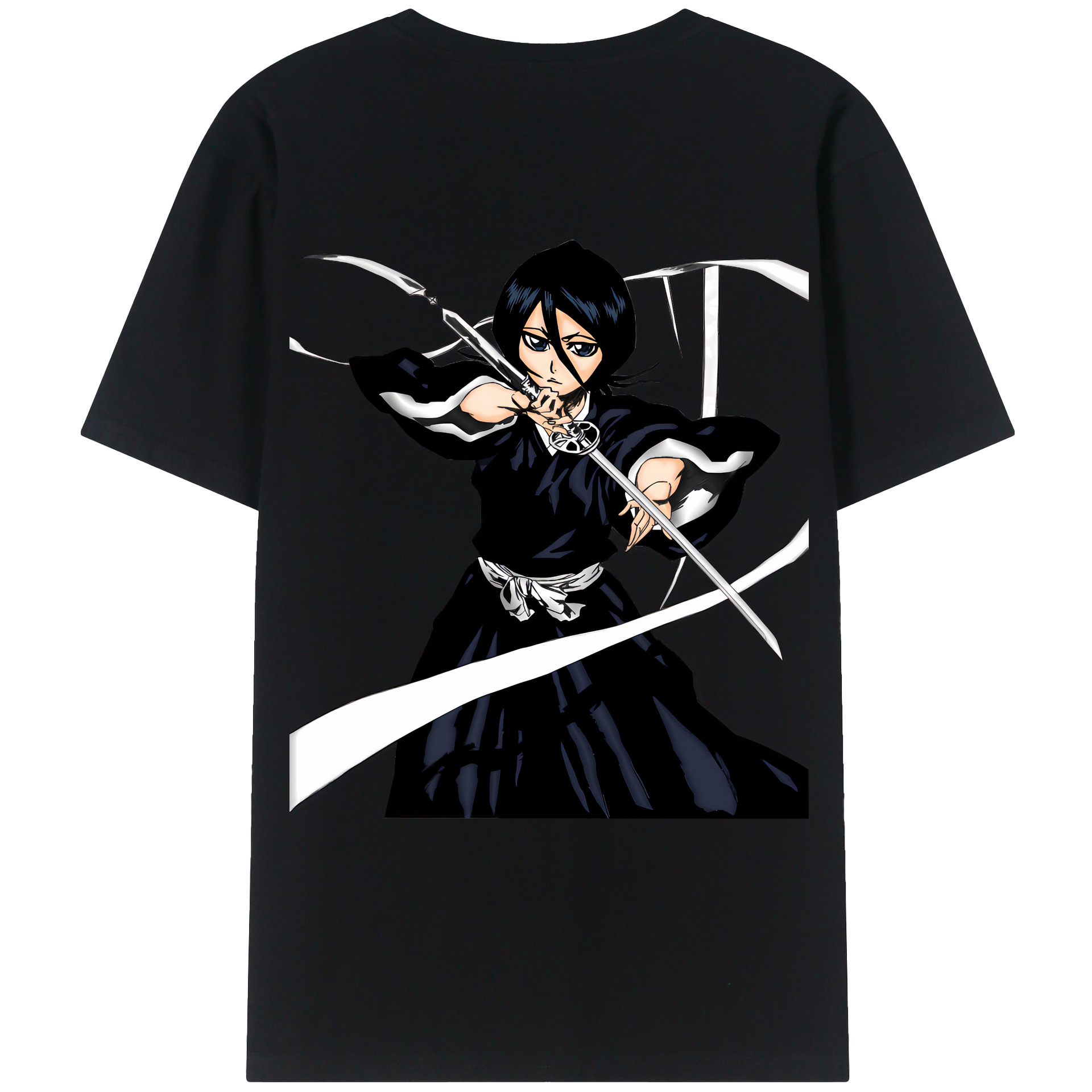 （画像用） ブリーチ 朽木ルキア BLEACH Kuchiki Rukia レディース半袖Tシャツ(バックプリント)