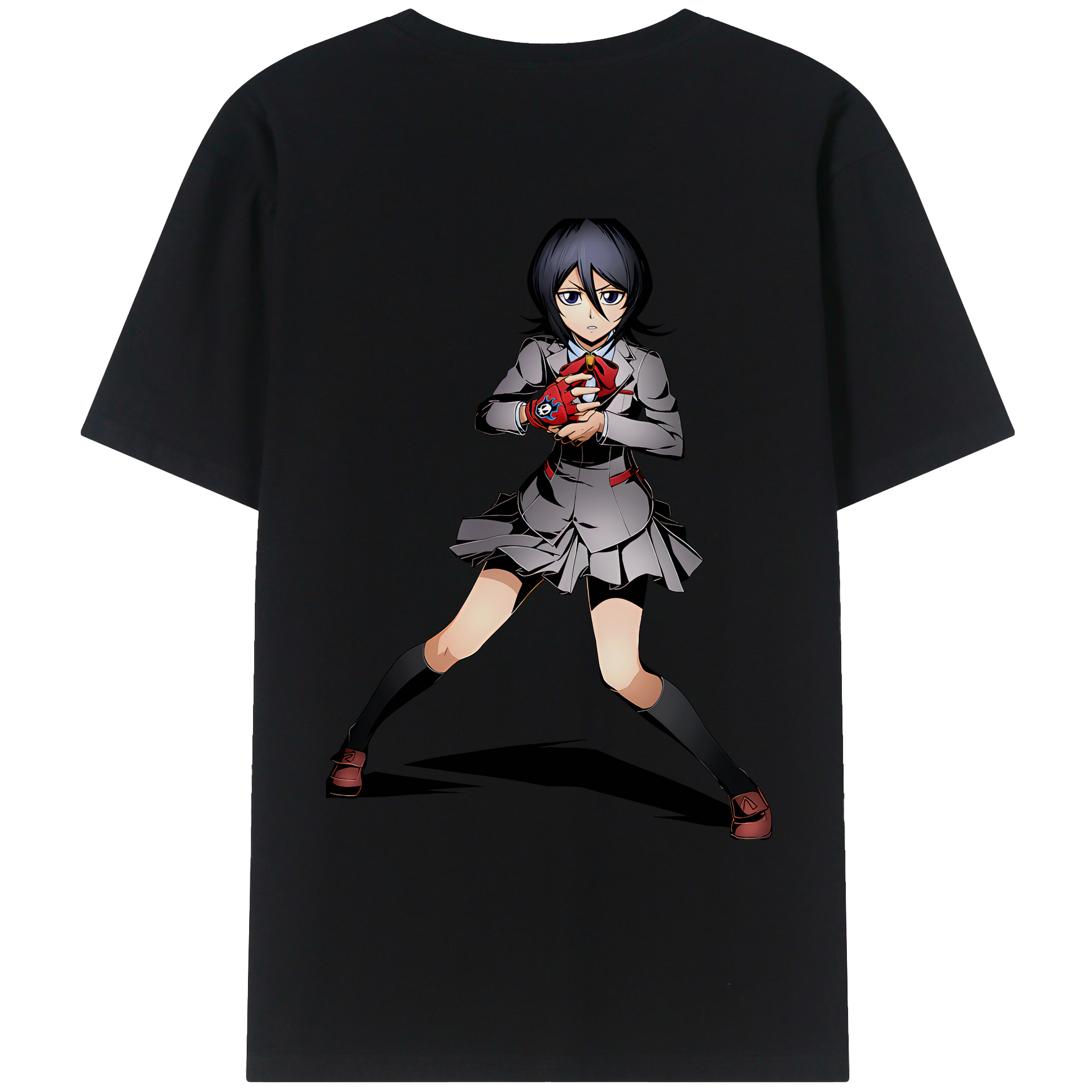 （画像用） ブリーチ 朽木ルキア BLEACH Kuchiki Rukia レディース半袖Tシャツ(バックプリント)