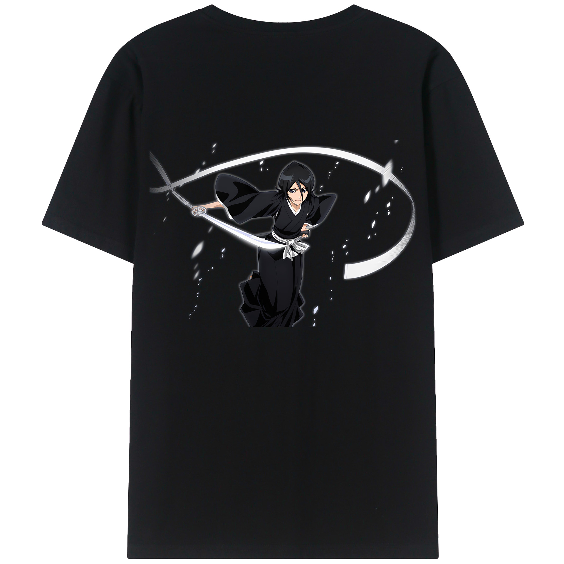 （画像用） ブリーチ 朽木ルキア BLEACH Kuchiki Rukia レディース半袖Tシャツ(バックプリント)