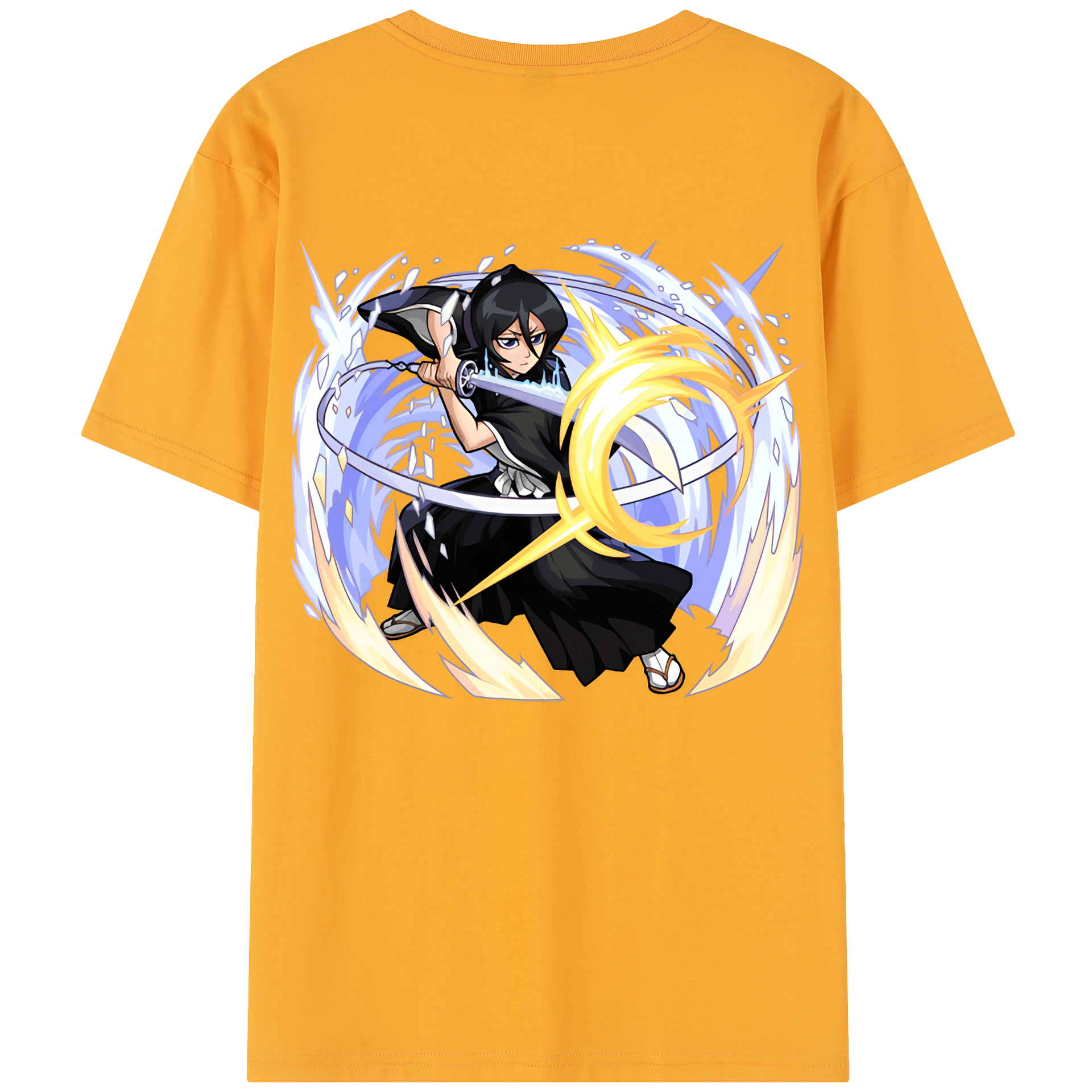 （画像用） ブリーチ 朽木ルキア BLEACH Kuchiki Rukia レディース半袖Tシャツ(バックプリント)