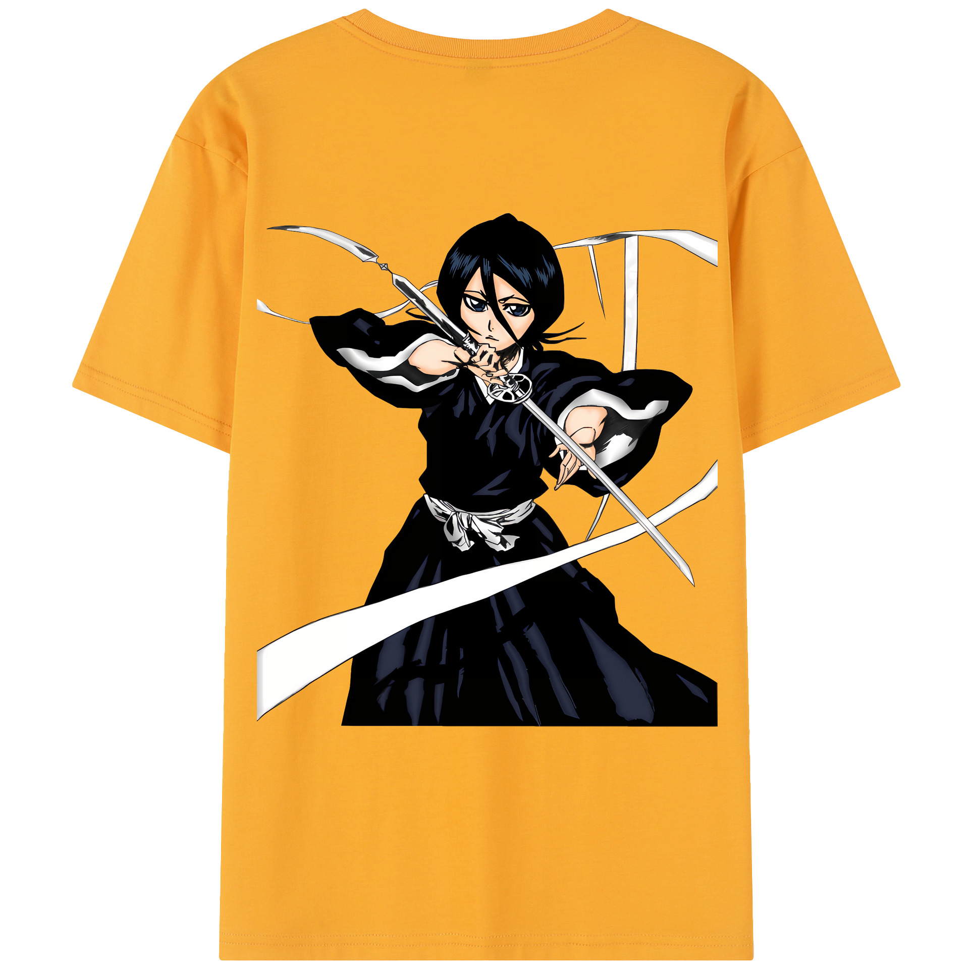 （画像用） ブリーチ 朽木ルキア BLEACH Kuchiki Rukia レディース半袖Tシャツ(バックプリント)