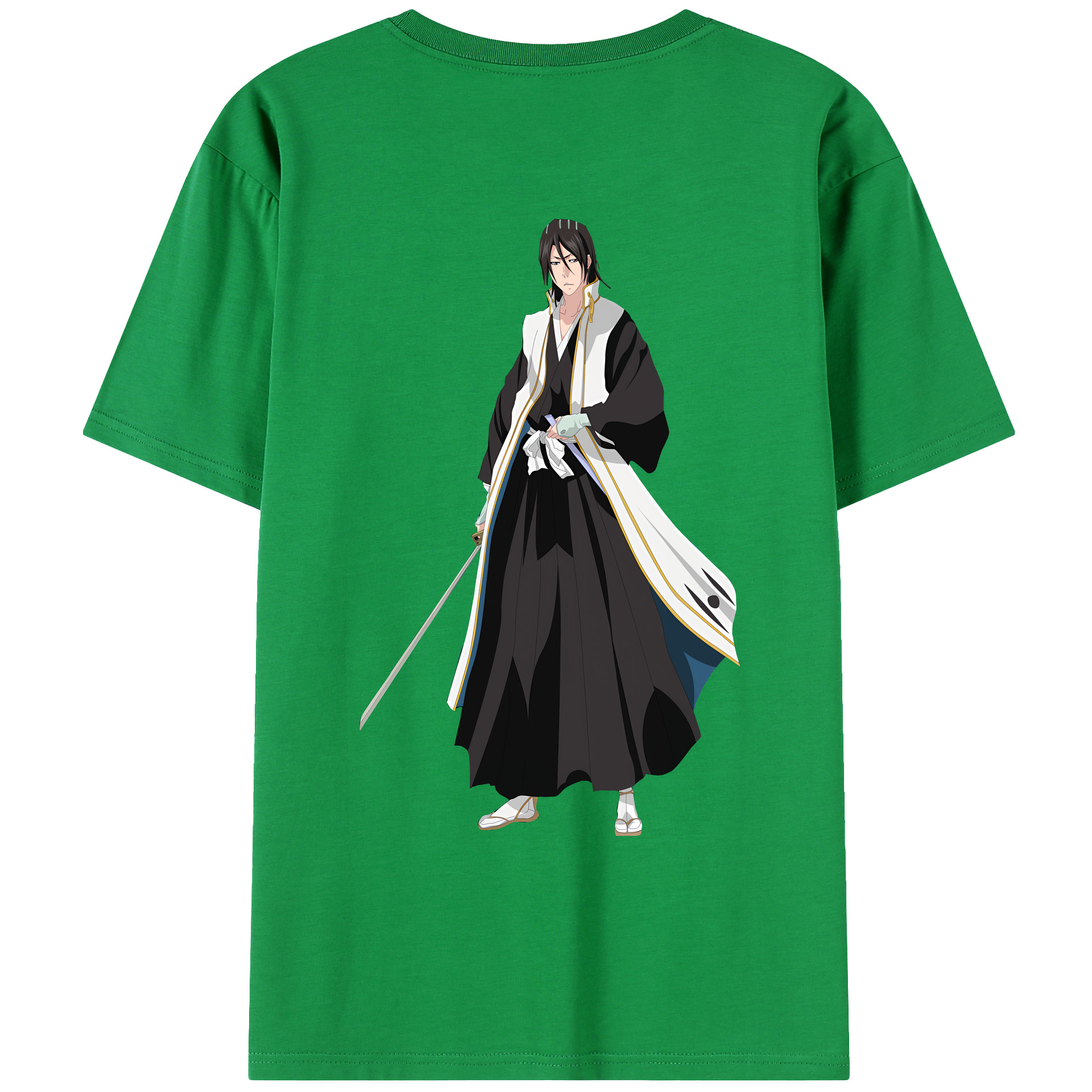 （画像用） ブリーチ くちき びゃくや BLEACH Kuchiki Byakuya レディース半袖Tシャツ(バックプリント)
