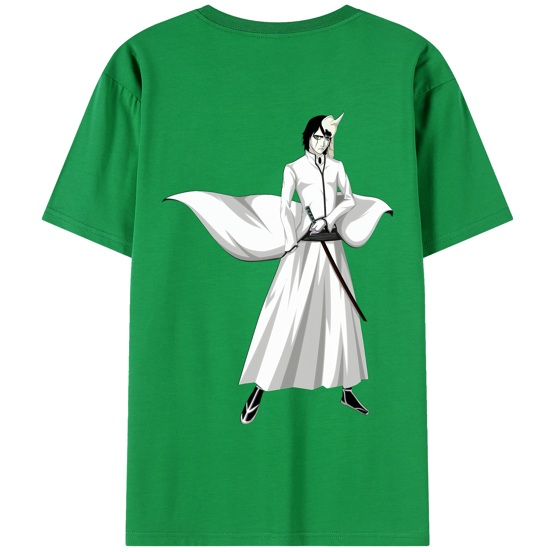 （画像用） ブリーチ ウルキオラ·シファー BLEACH Ulquiorra cifer レディース半袖Tシャツ(バックプリント)