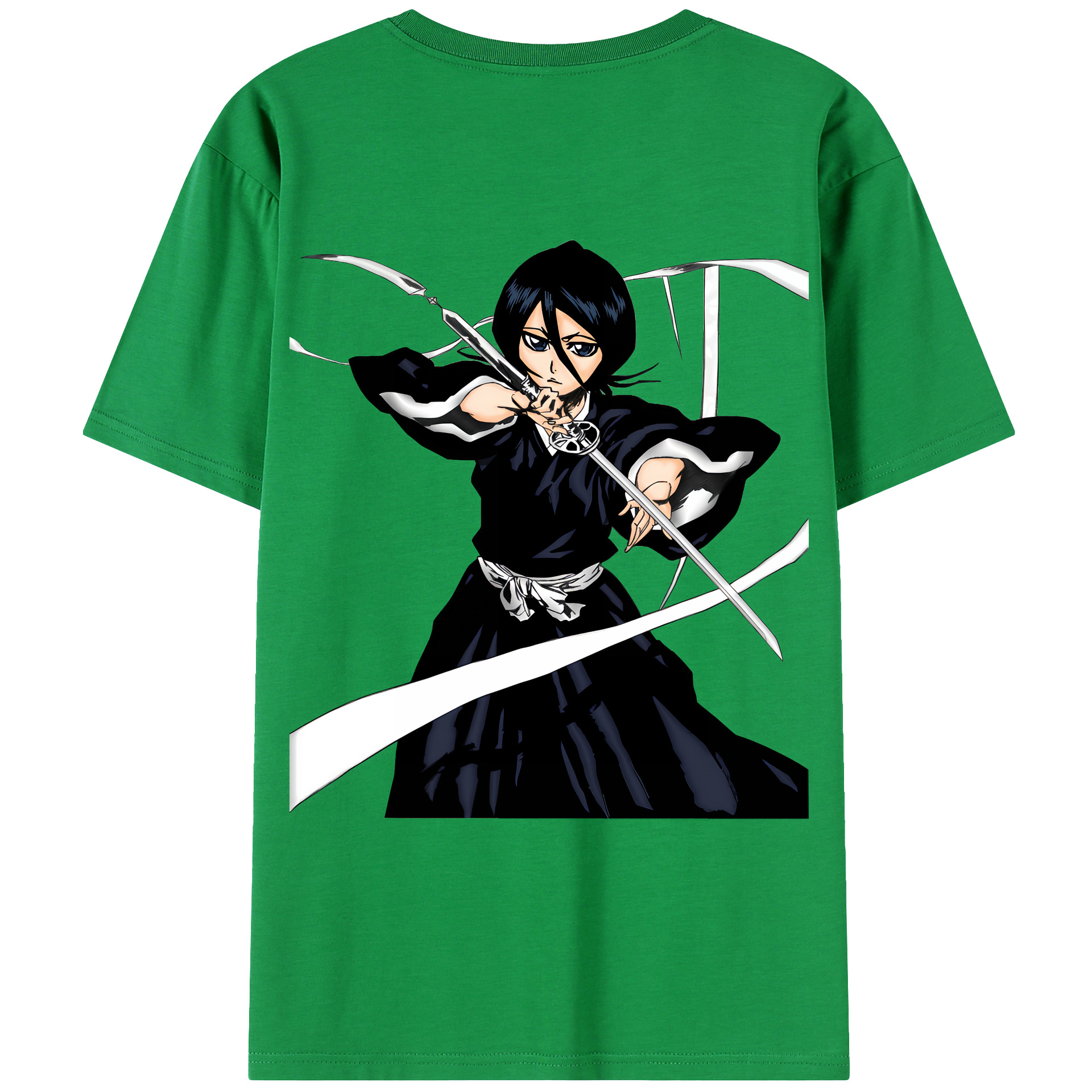 （画像用） ブリーチ 朽木ルキア BLEACH Kuchiki Rukia レディース半袖Tシャツ(バックプリント)