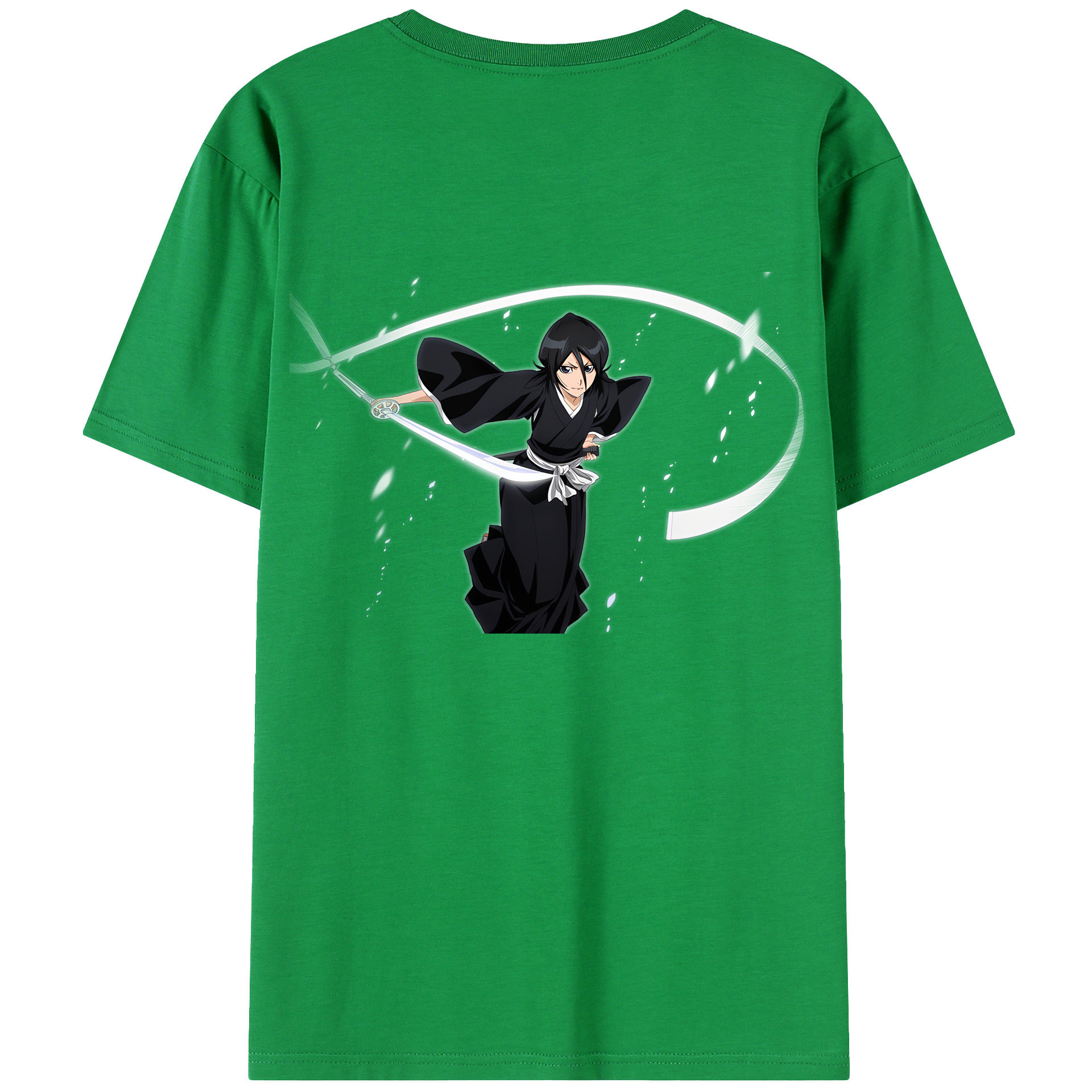 （画像用） ブリーチ 朽木ルキア BLEACH Kuchiki Rukia レディース半袖Tシャツ(バックプリント)