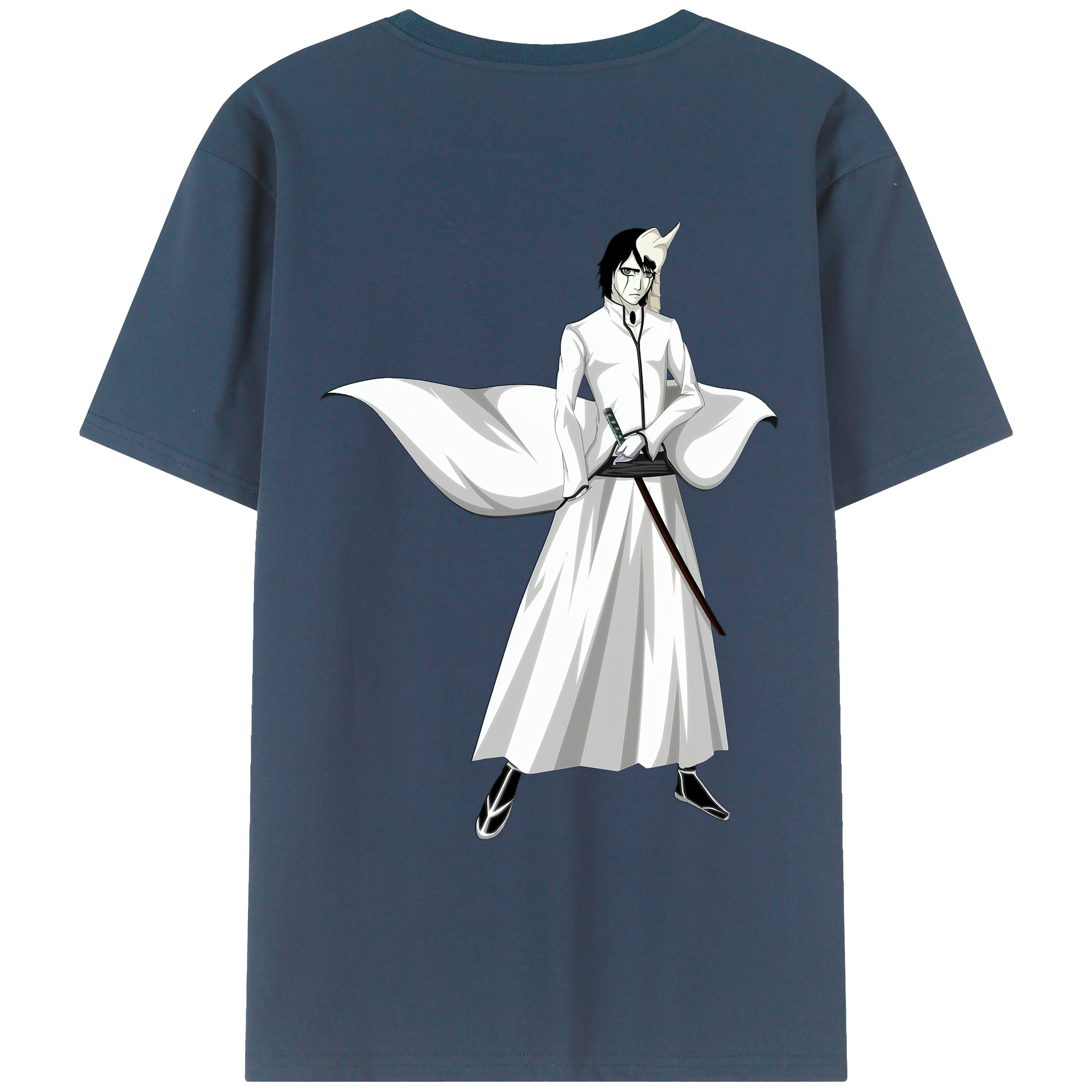 （画像用） ブリーチ ウルキオラ·シファー BLEACH Ulquiorra cifer レディース半袖Tシャツ(バックプリント)