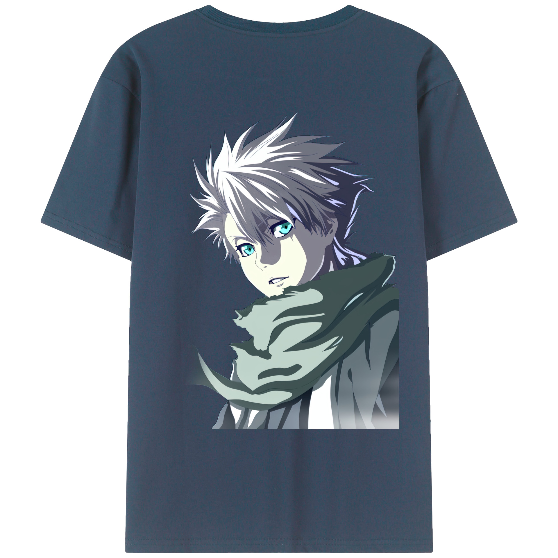 （画像用） ブリーチ 日番谷冬獅郎（ひつがや とうしろう） BLEACH Hitsugaya Toushirou レディース半袖Tシャツ(バックプリント)