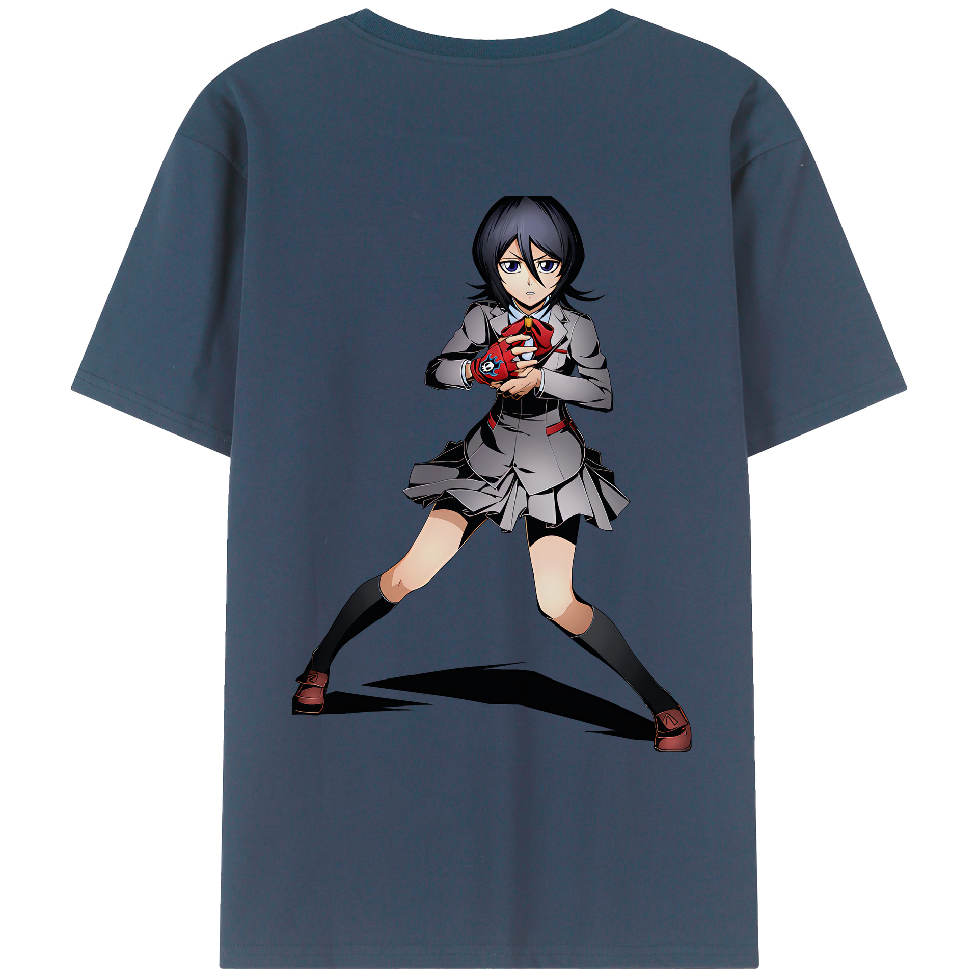 （画像用） ブリーチ 朽木ルキア BLEACH Kuchiki Rukia レディース半袖Tシャツ(バックプリント)