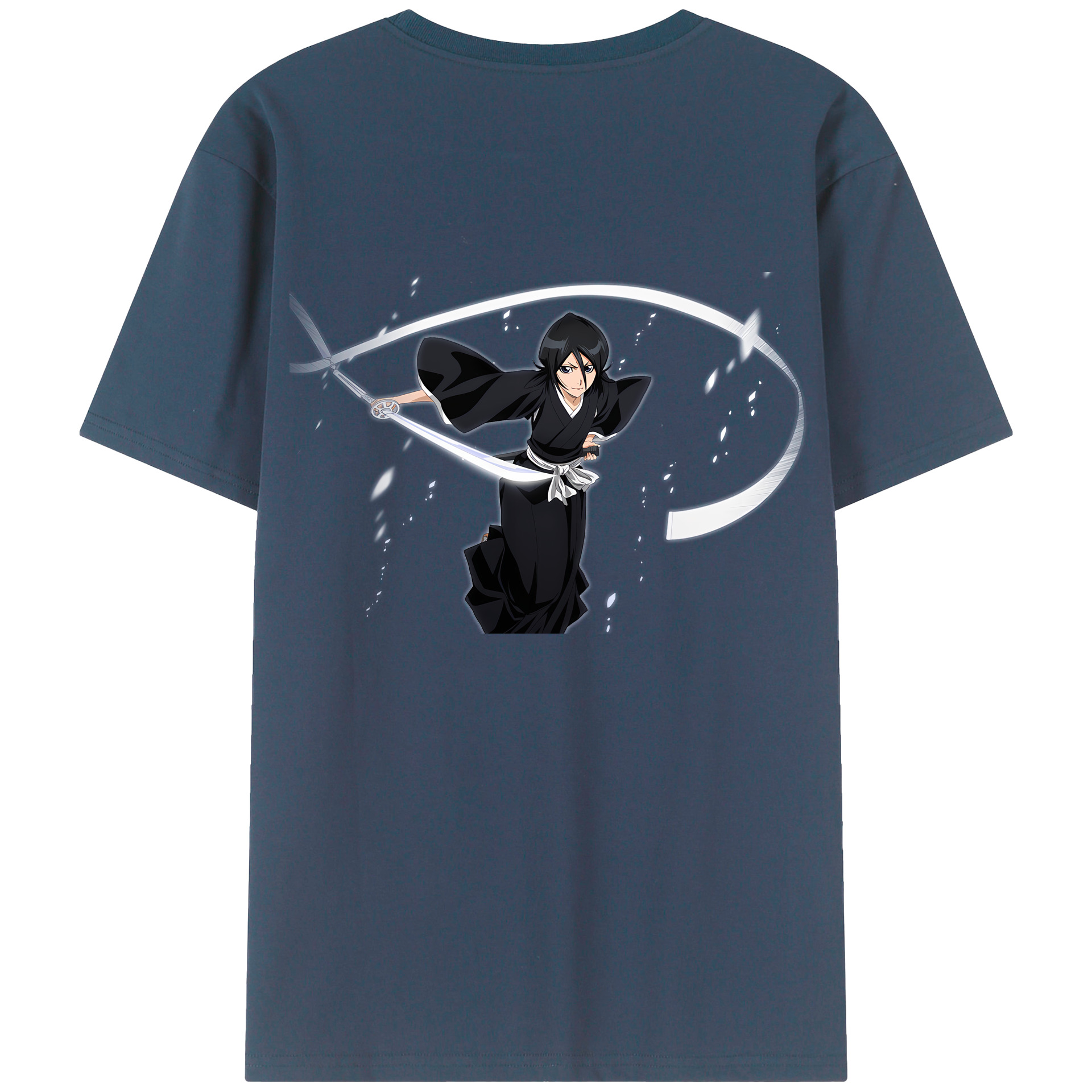 （画像用） ブリーチ 朽木ルキア BLEACH Kuchiki Rukia レディース半袖Tシャツ(バックプリント)