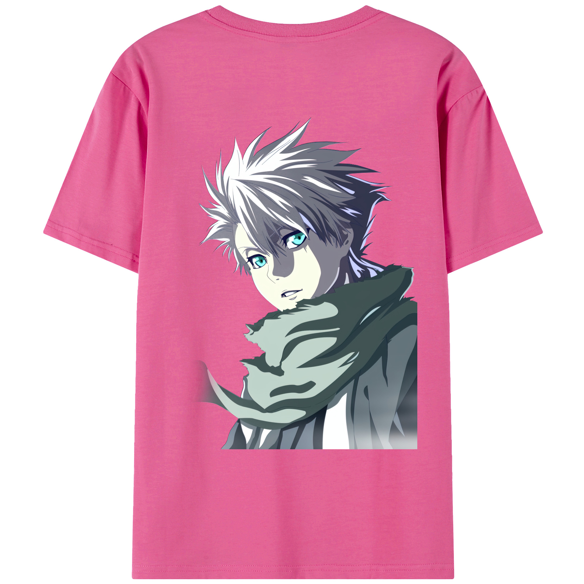 （画像用） ブリーチ 日番谷冬獅郎（ひつがや とうしろう） BLEACH Hitsugaya Toushirou レディース半袖Tシャツ(バックプリント)