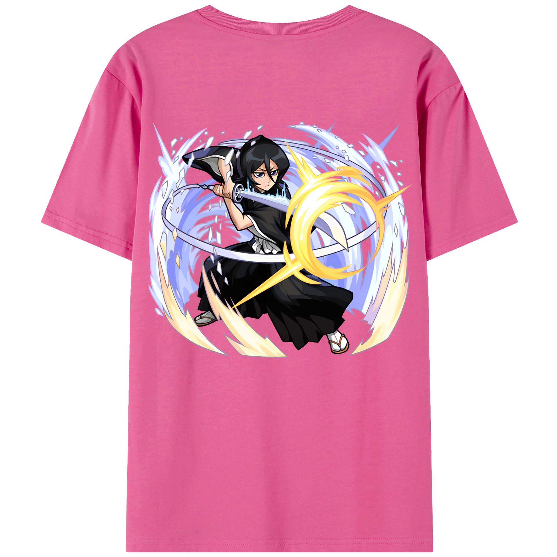 （画像用） ブリーチ 朽木ルキア BLEACH Kuchiki Rukia レディース半袖Tシャツ(バックプリント)