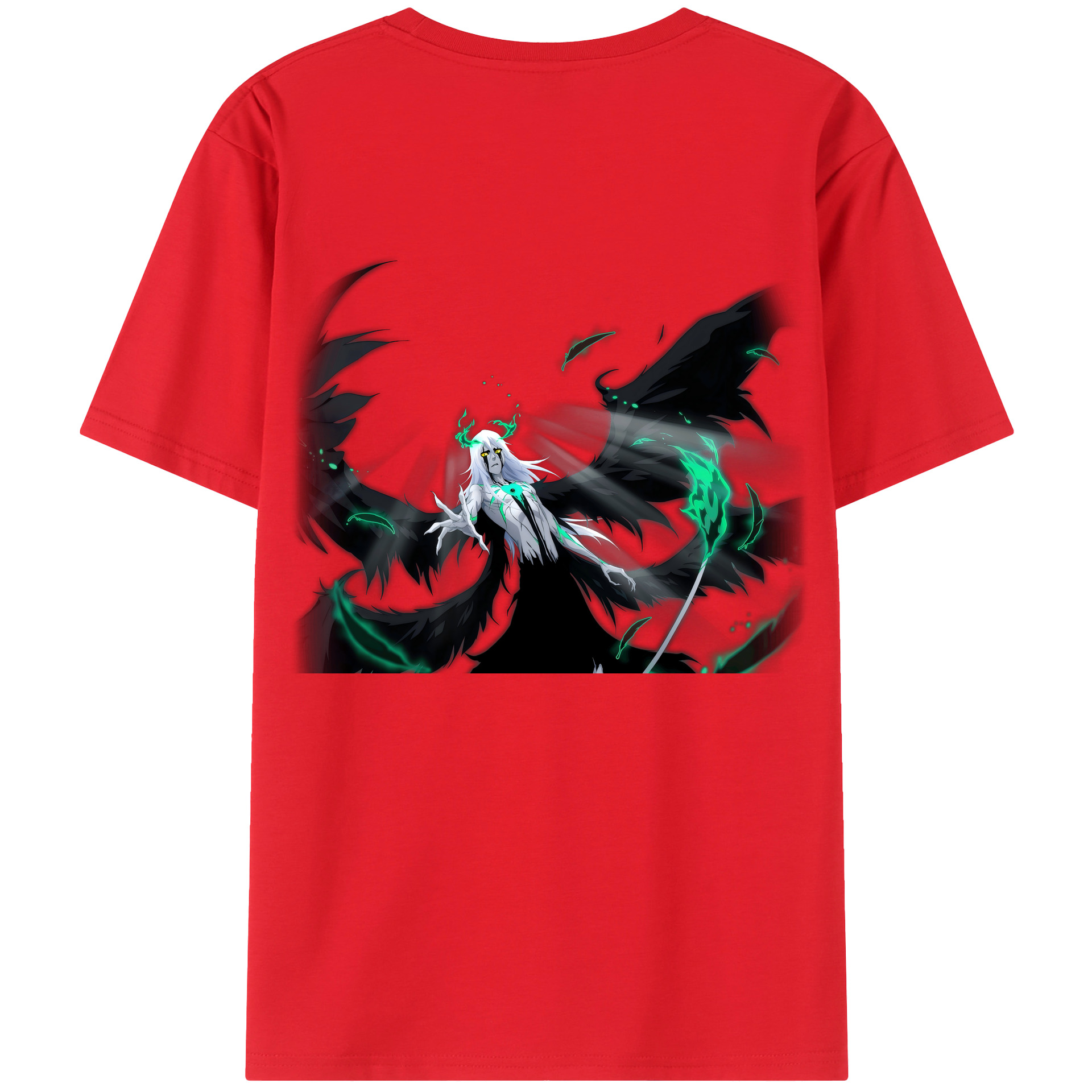 （画像用） ブリーチ ウルキオラ·シファー BLEACH Ulquiorra cifer レディース半袖Tシャツ(バックプリント)