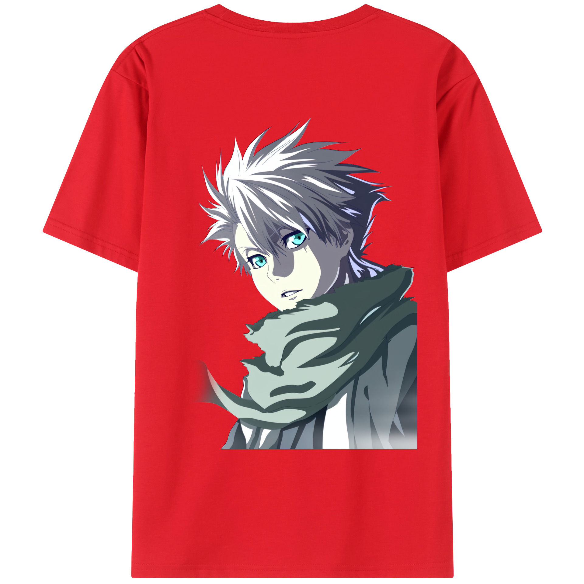 （画像用） ブリーチ 日番谷冬獅郎（ひつがや とうしろう） BLEACH Hitsugaya Toushirou レディース半袖Tシャツ(バックプリント)