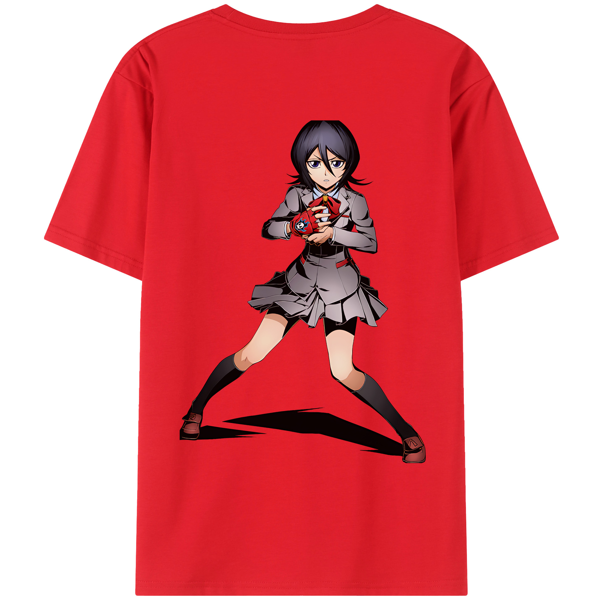 （画像用） ブリーチ 朽木ルキア BLEACH Kuchiki Rukia レディース半袖Tシャツ(バックプリント)