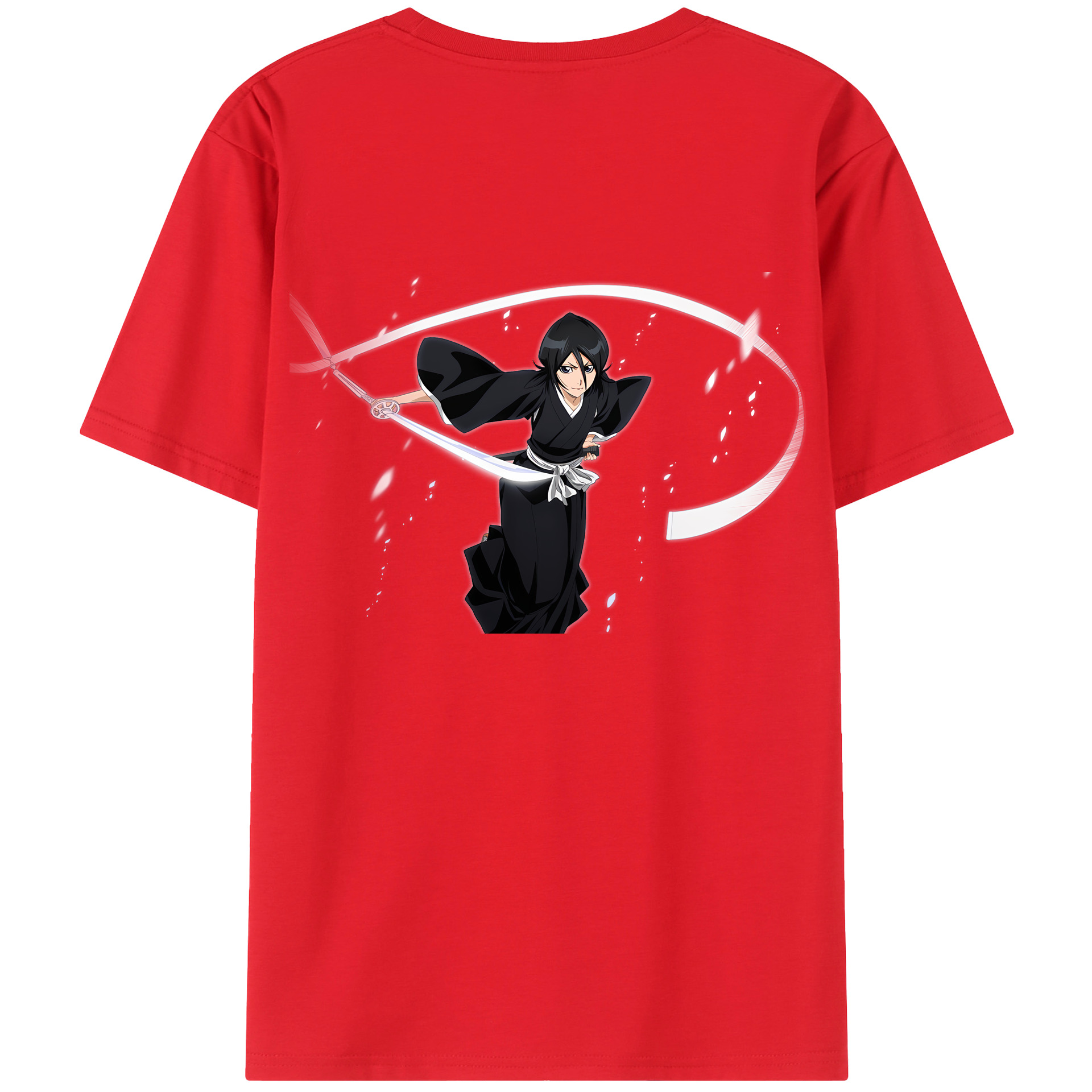 （画像用） ブリーチ 朽木ルキア BLEACH Kuchiki Rukia レディース半袖Tシャツ(バックプリント)