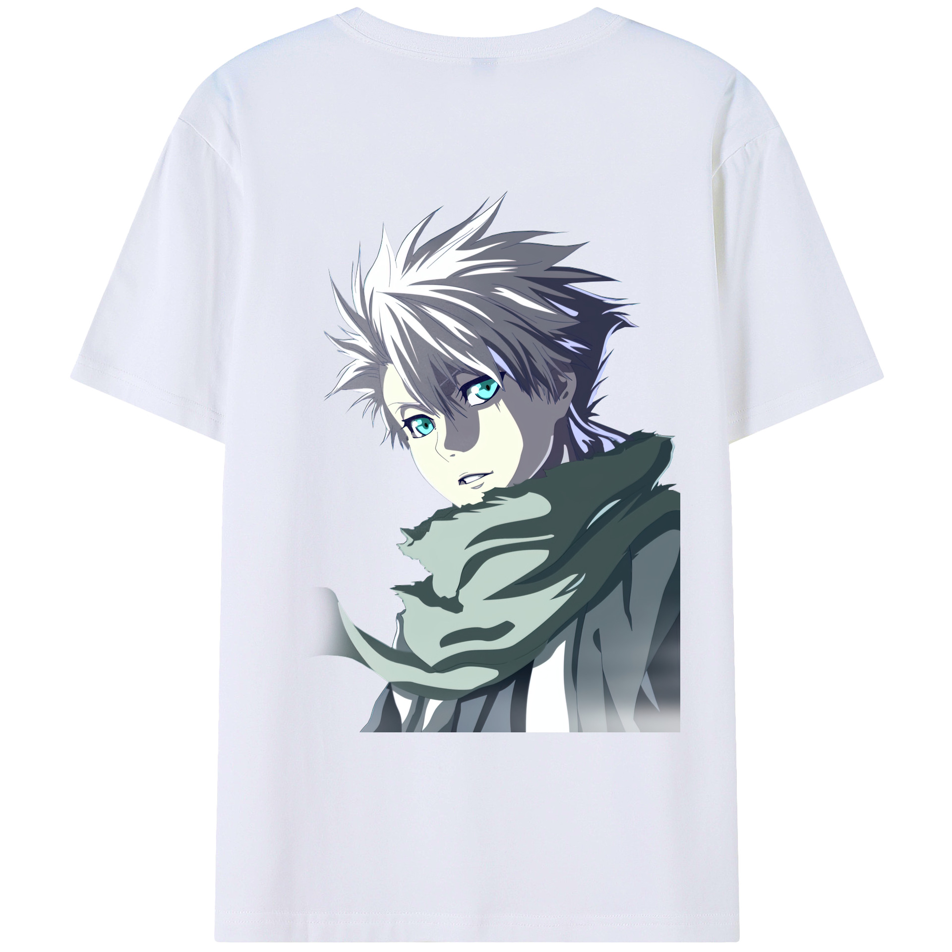 （画像用） ブリーチ 日番谷冬獅郎（ひつがや とうしろう） BLEACH Hitsugaya Toushirou レディース半袖Tシャツ(バックプリント)