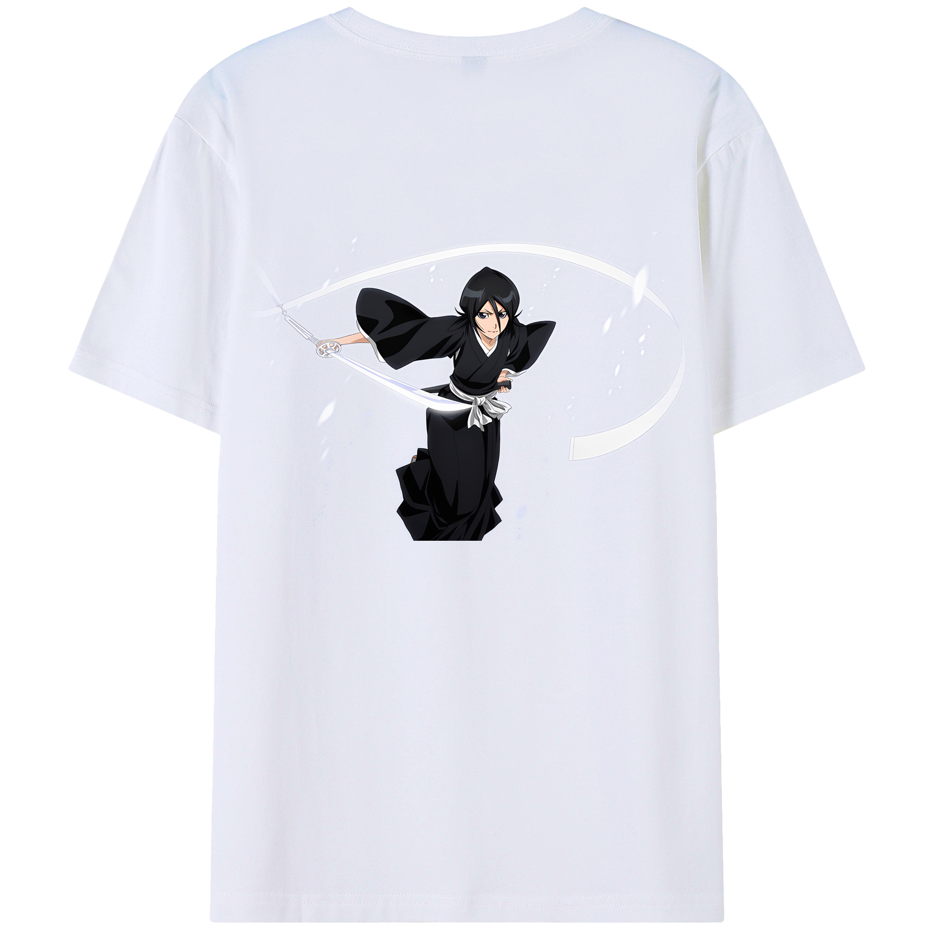 （画像用） ブリーチ 朽木ルキア BLEACH Kuchiki Rukia レディース半袖Tシャツ(バックプリント)