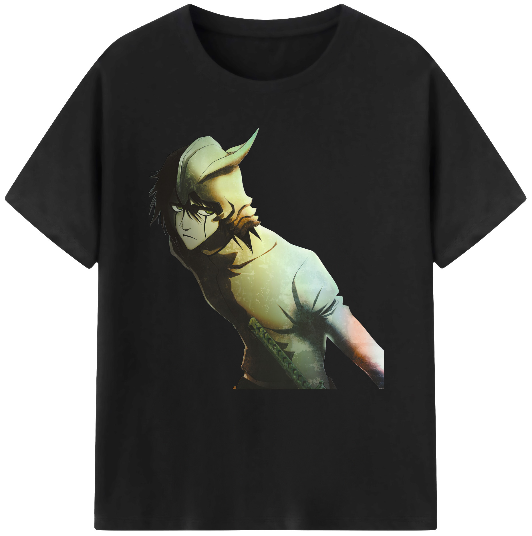 （画像用） ブリーチ ウルキオラ·シファー BLEACH Ulquiorra cifer レディースカジュアルプリントTシャツ（綿100％）