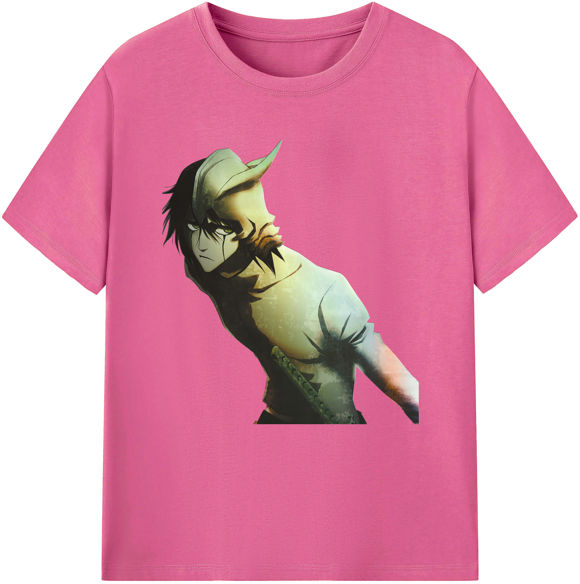 （画像用） ブリーチ ウルキオラ·シファー BLEACH Ulquiorra cifer レディースカジュアルプリントTシャツ（綿100％）