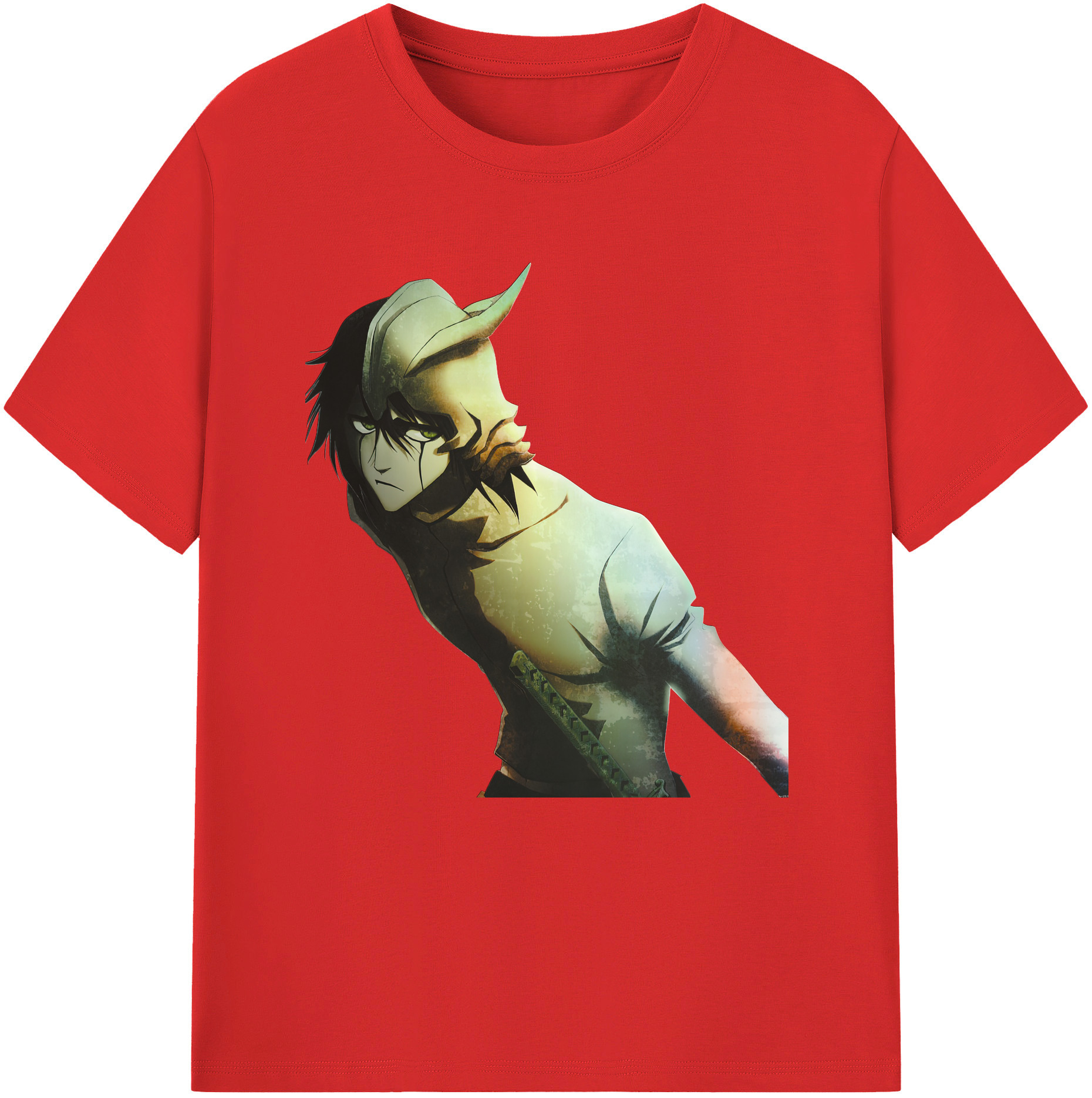 （画像用） ブリーチ ウルキオラ·シファー BLEACH Ulquiorra cifer レディースカジュアルプリントTシャツ（綿100％）