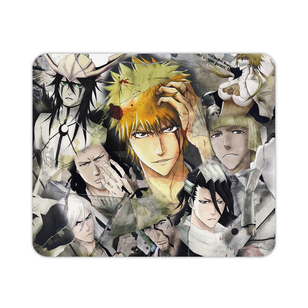 （画像用） ブリーチ BLEACH マウスパッド ステッチ加工 ラバー素材 防水 滑り止め 超薄型 ゲーミング/オフィス対応