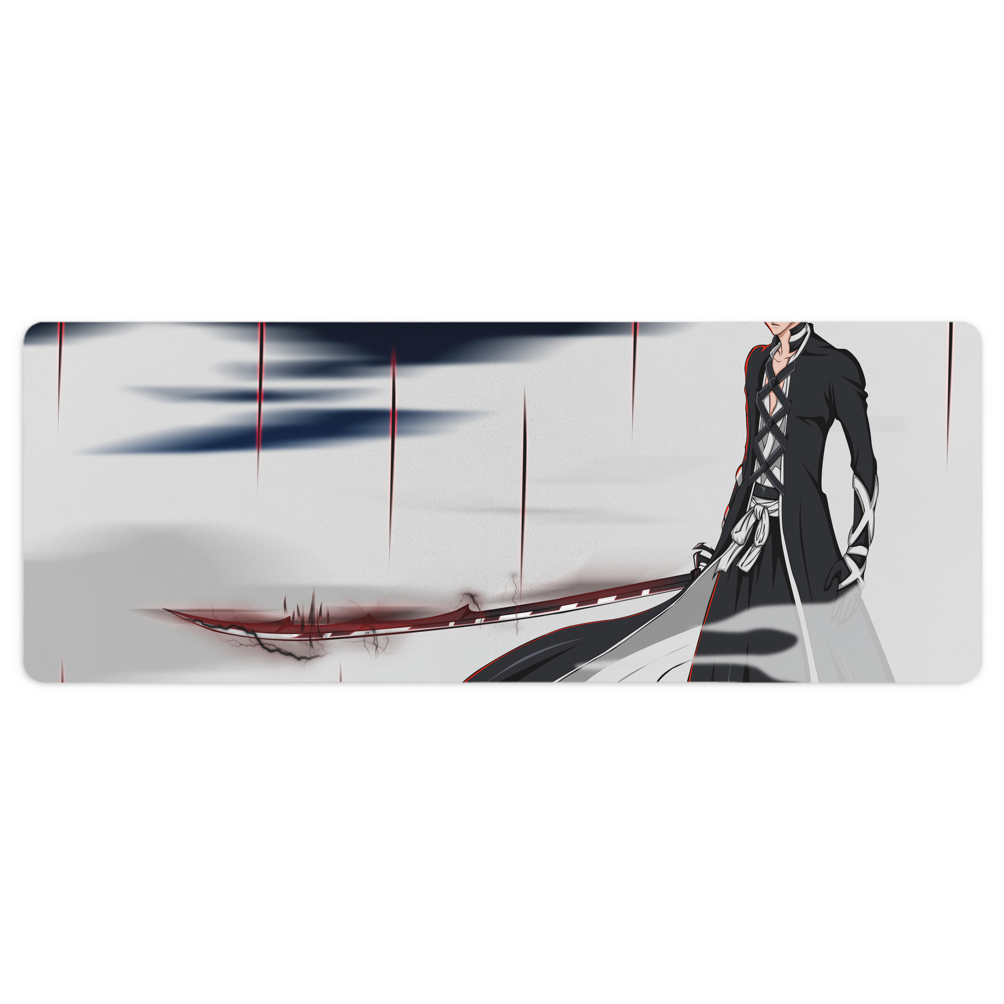 （画像用） ブリーチ BLEACH ステッチ加工 大判デスクマット／滑り止めマウスパッド