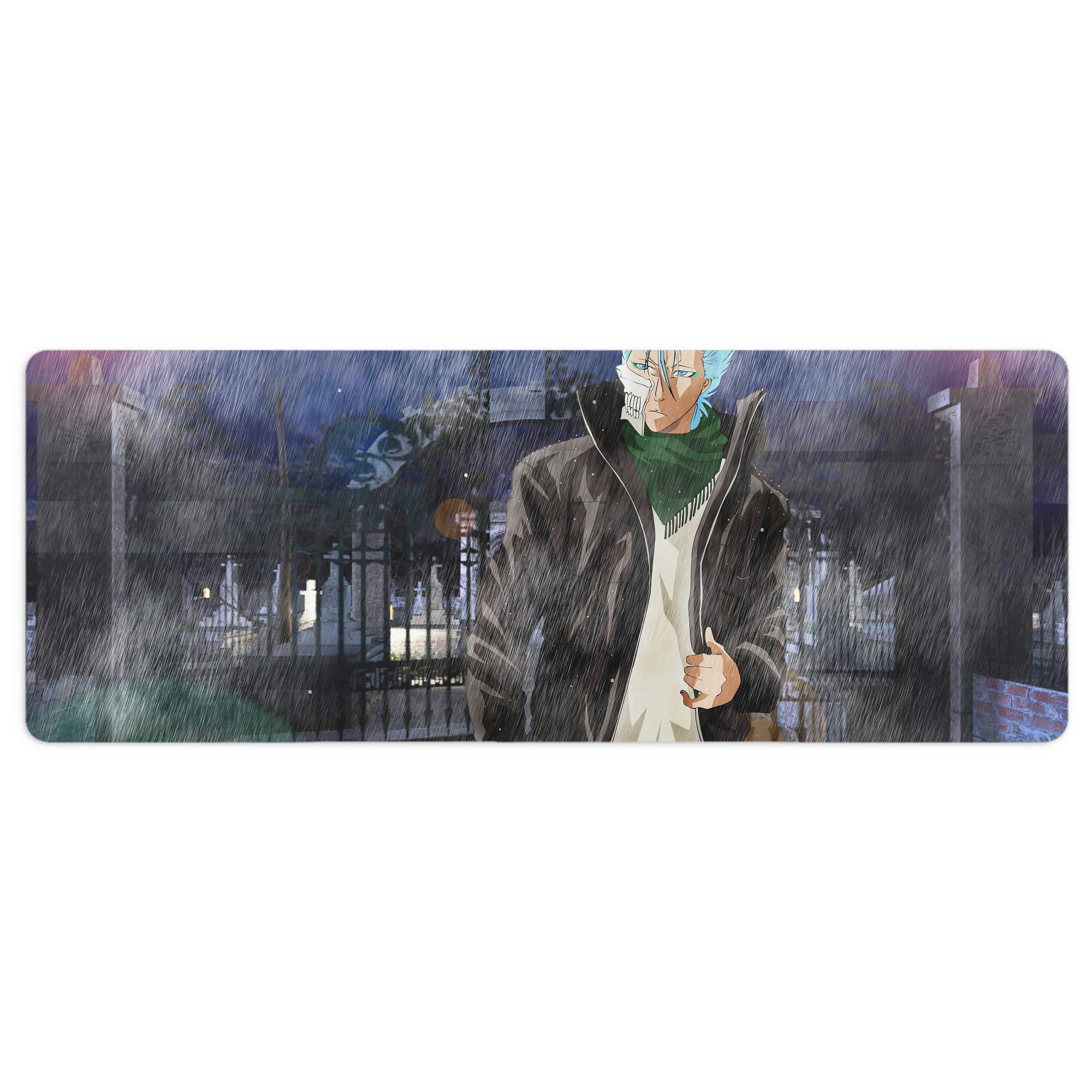 （画像用） ブリーチ BLEACH ステッチ加工 大判デスクマット／滑り止めマウスパッド