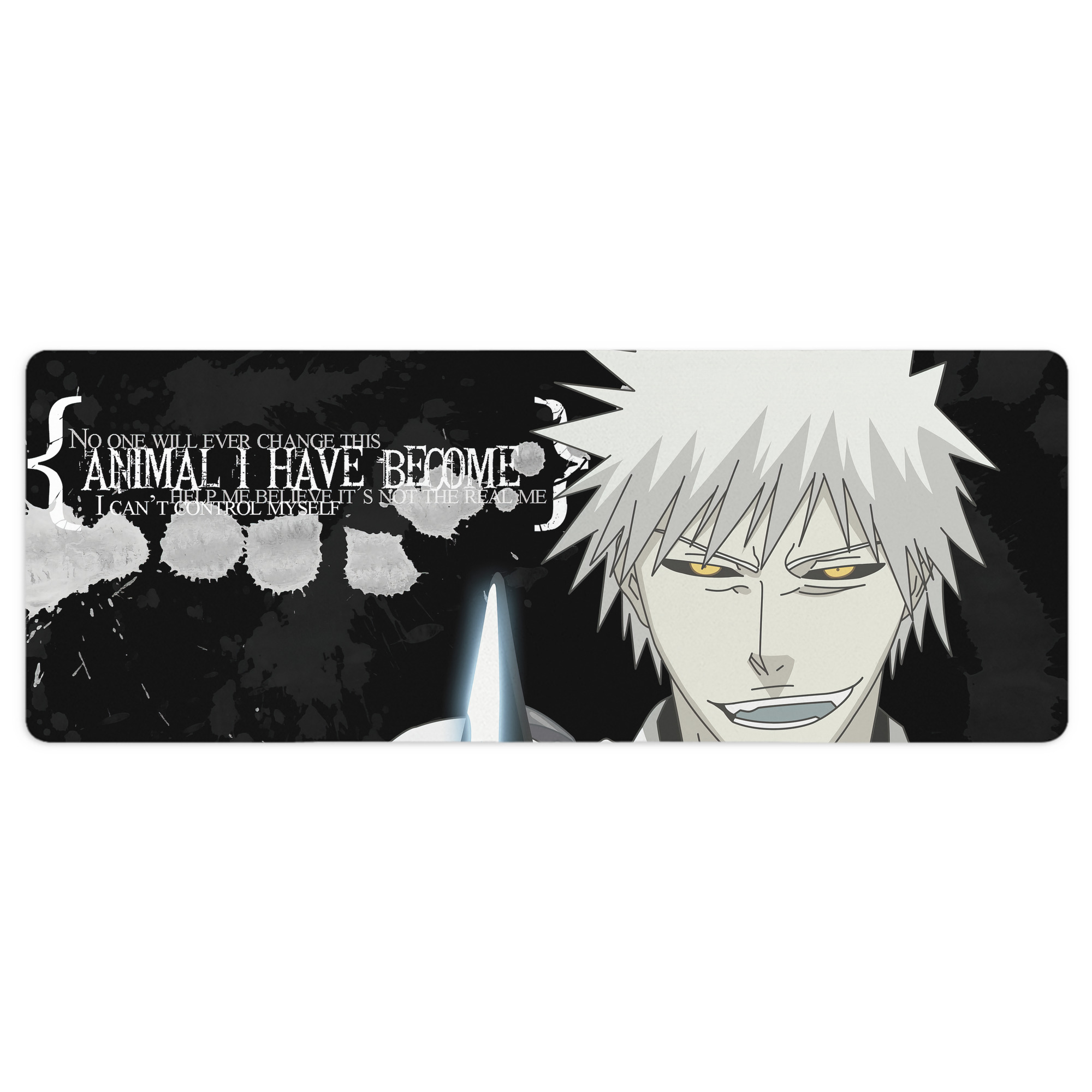 （画像用） ブリーチ BLEACH ステッチ加工 大判デスクマット／滑り止めマウスパッド