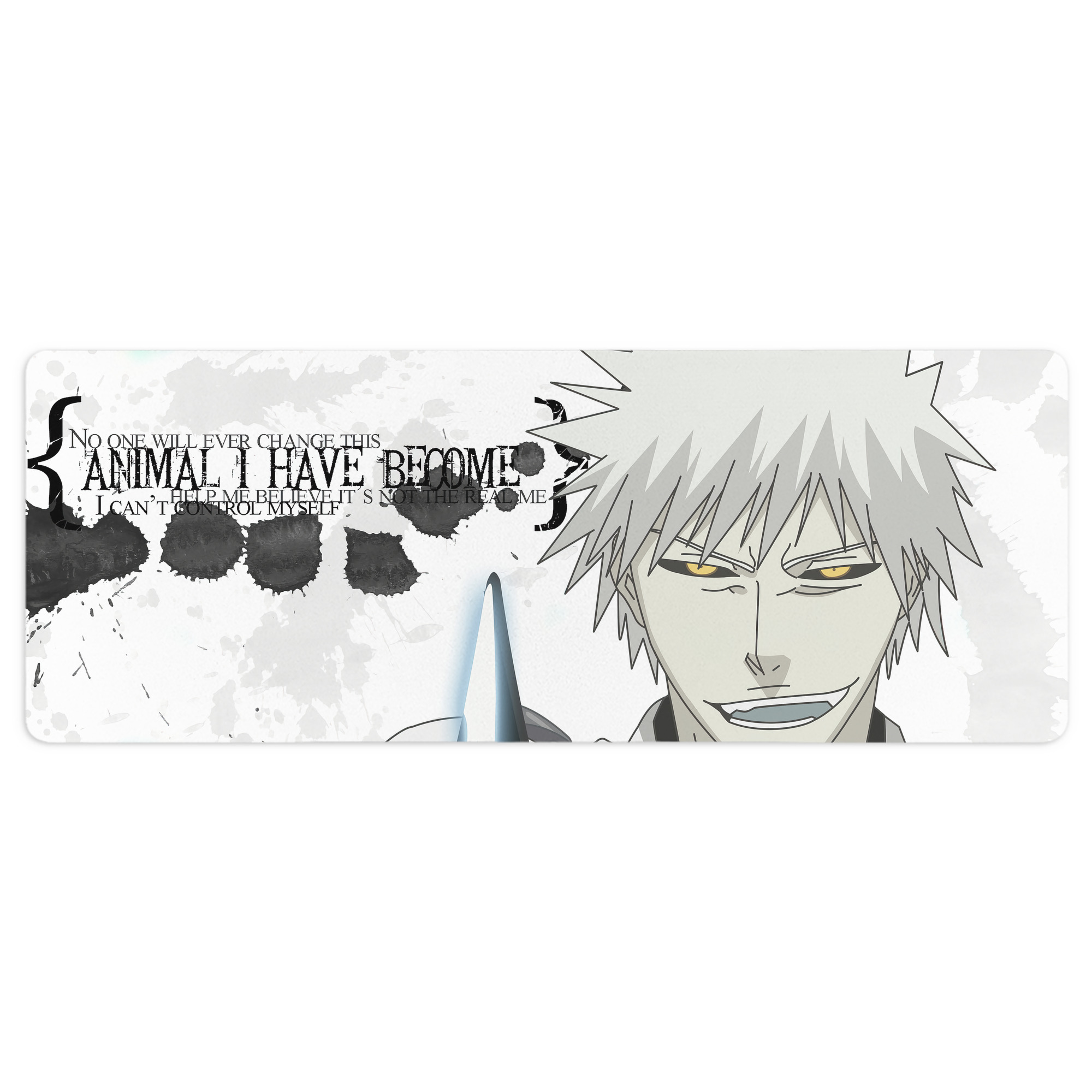 （画像用） ブリーチ BLEACH ステッチ加工 大判デスクマット／滑り止めマウスパッド