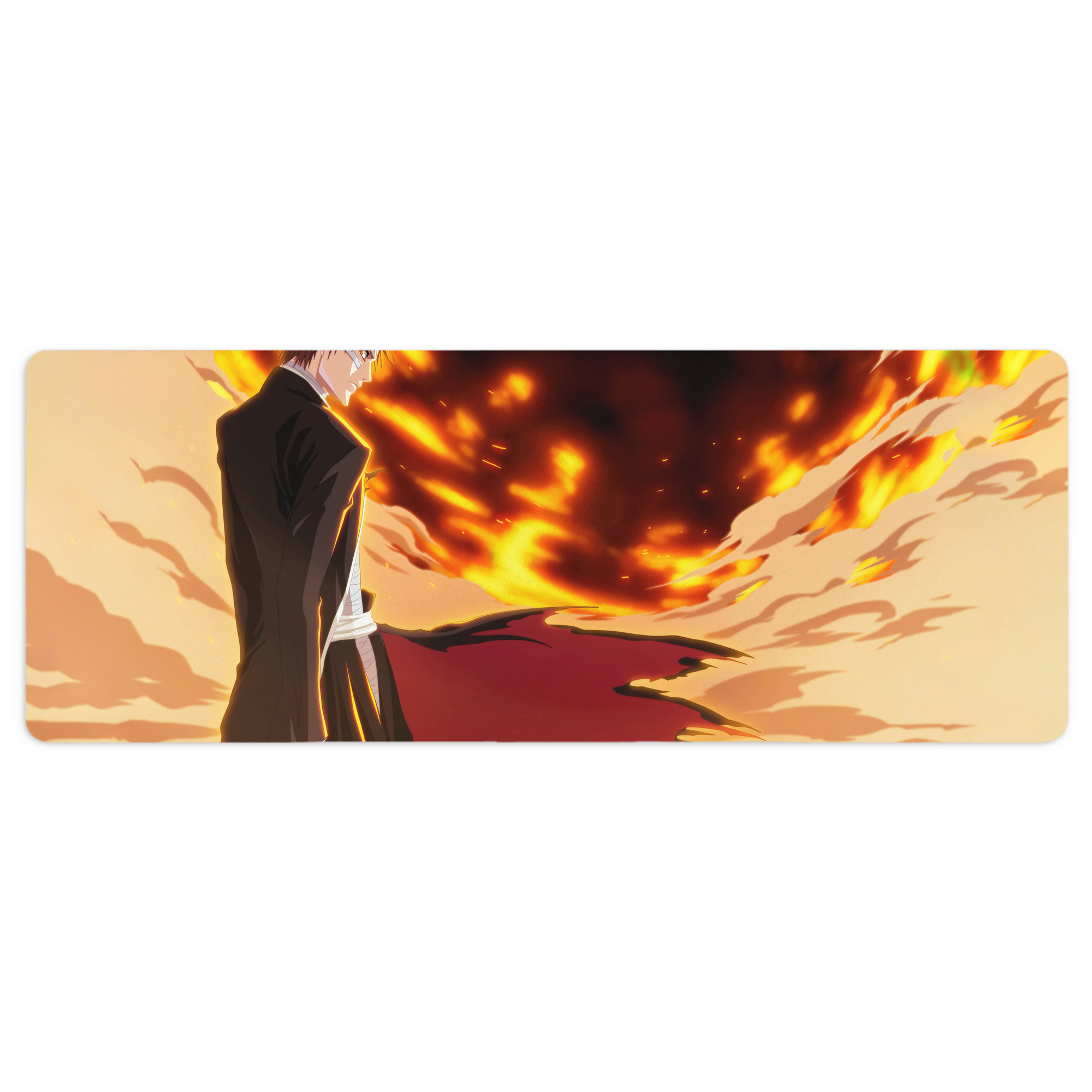 （画像用） ブリーチ BLEACH ステッチ加工 大判デスクマット／滑り止めマウスパッド