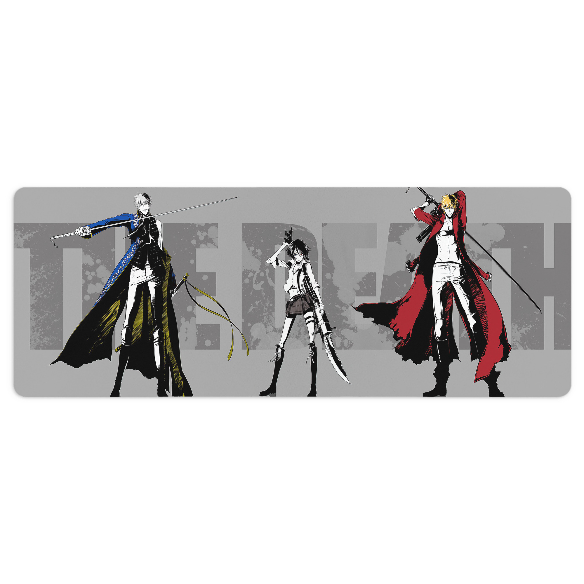 （画像用） ブリーチ BLEACH ステッチ加工 大判デスクマット／滑り止めマウスパッド