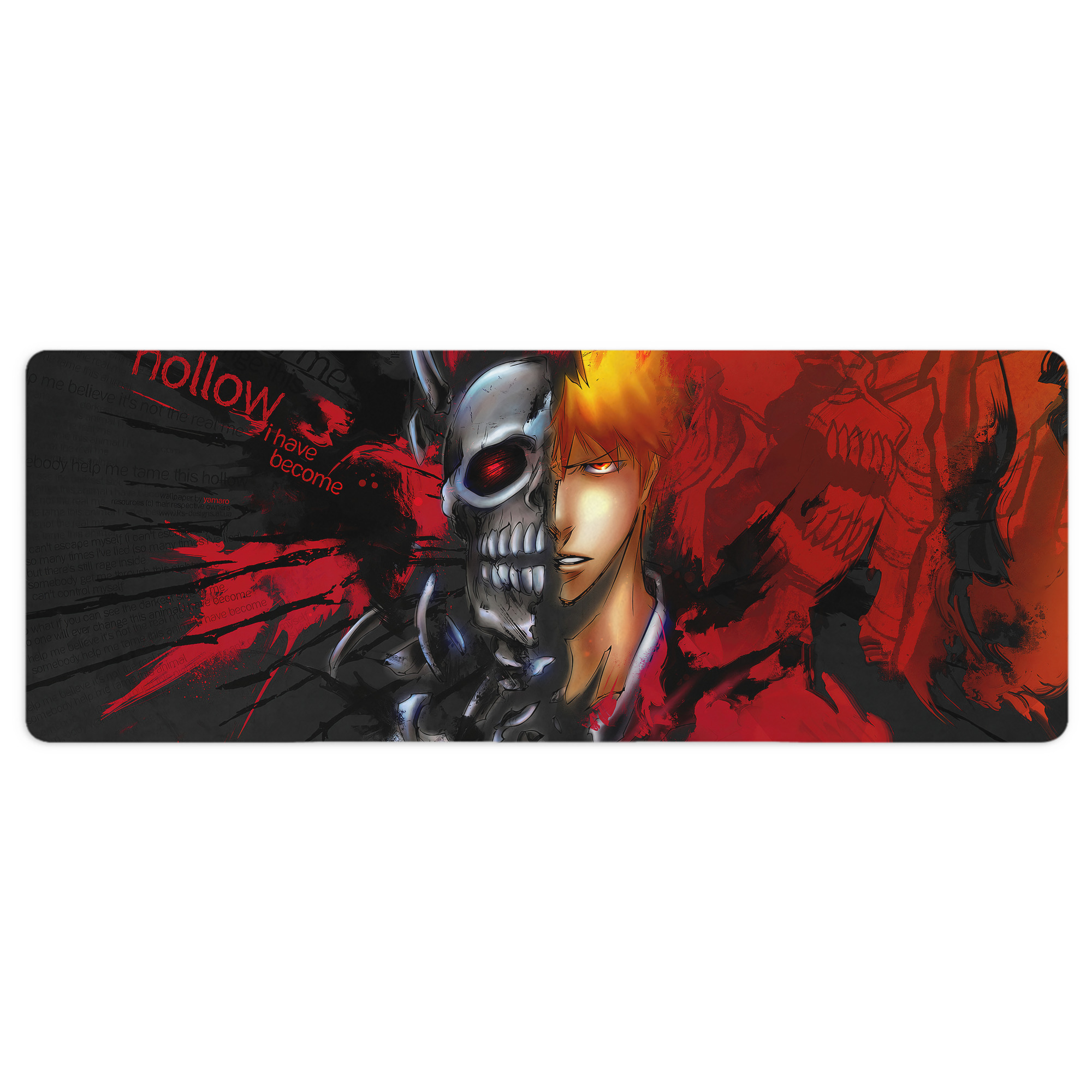 （画像用） ブリーチ BLEACH ステッチ加工 大判デスクマット／滑り止めマウスパッド
