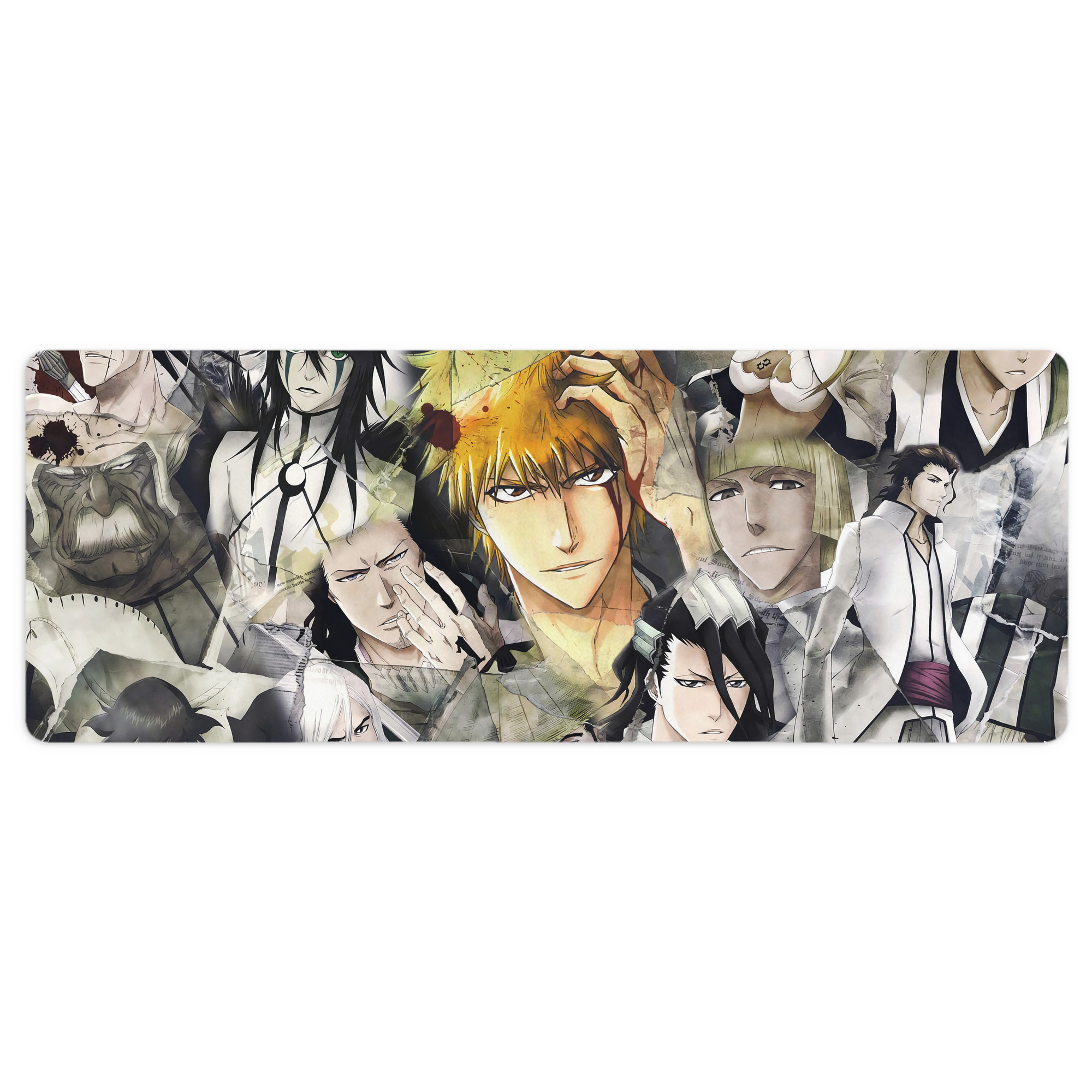 （画像用） ブリーチ BLEACH ステッチ加工 大判デスクマット／滑り止めマウスパッド