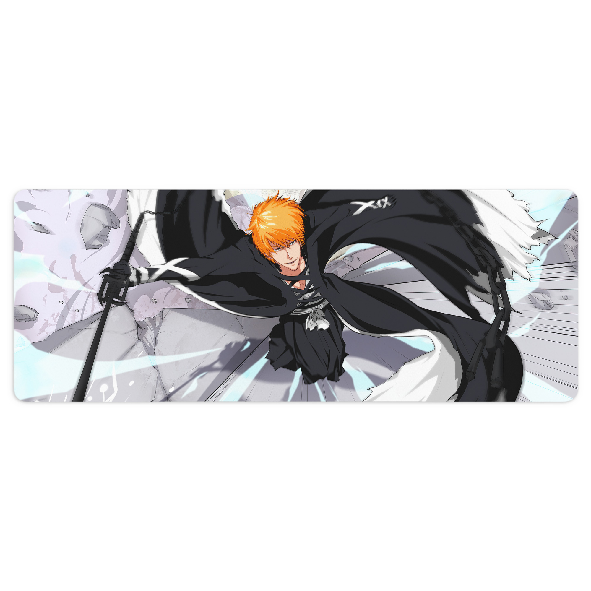 （画像用） ブリーチ BLEACH ステッチ加工 大判デスクマット／滑り止めマウスパッド