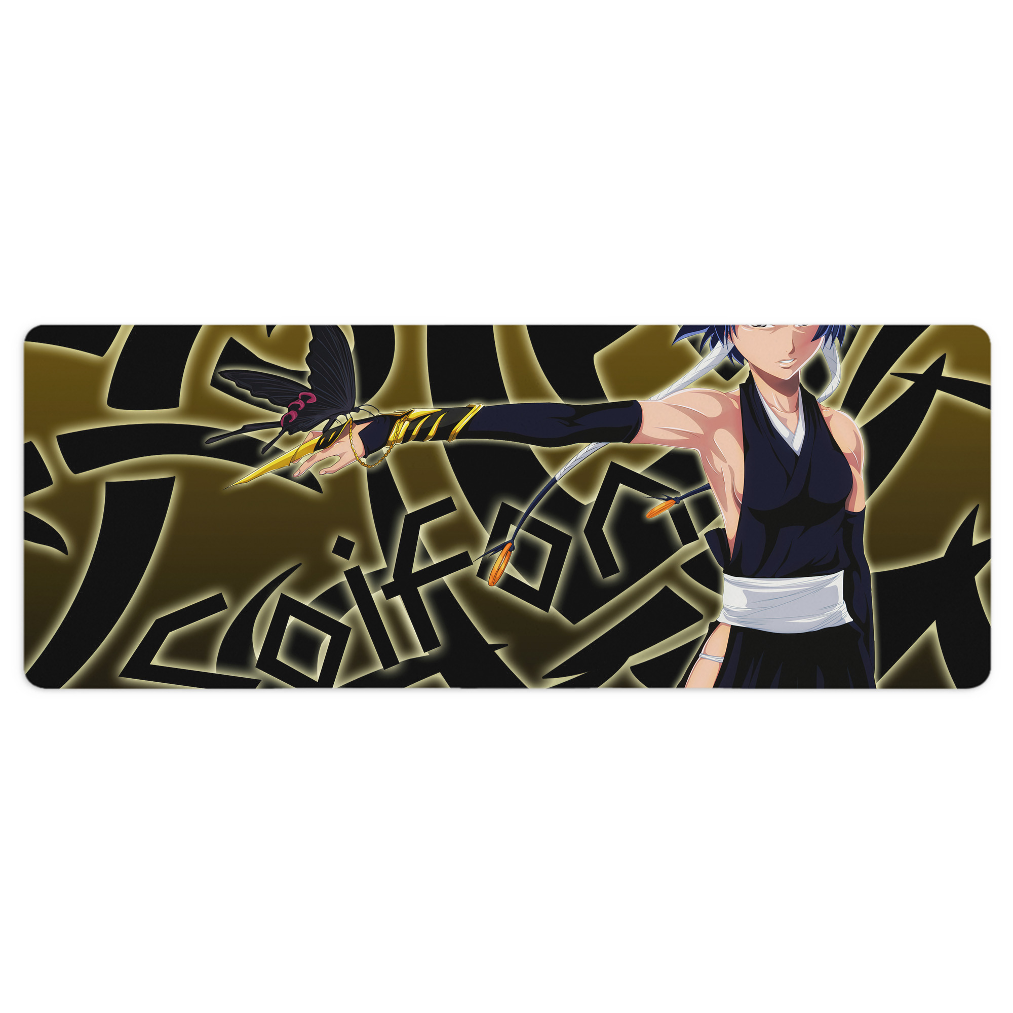 （画像用） ブリーチ BLEACH ステッチ加工 大判デスクマット／滑り止めマウスパッド