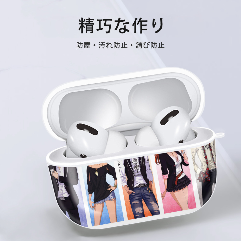 ブリーチ BLEACH 【AirPods Pro用】ハードシェル保護ケース 耐衝撃・防指紋・カラビナ付き商品仕様