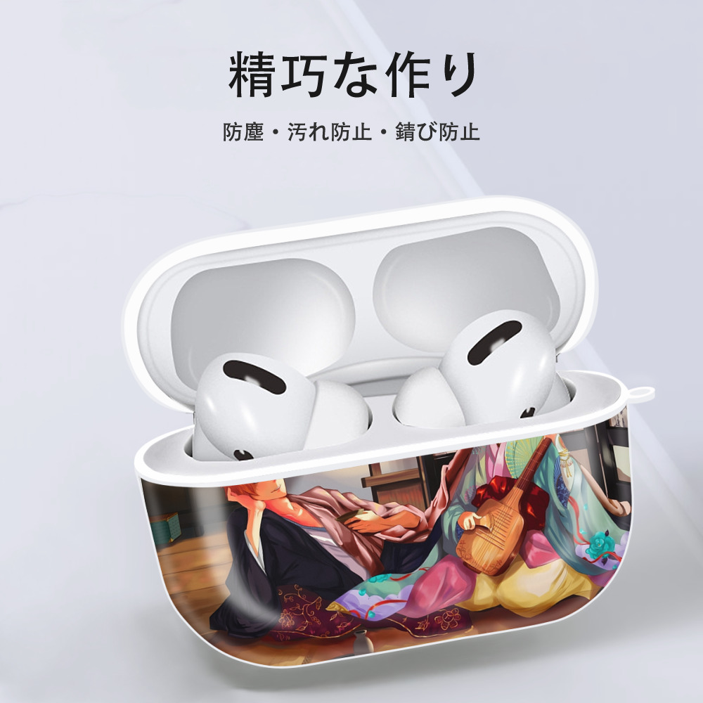 ブリーチ BLEACH 【AirPods Pro用】ハードシェル保護ケース 耐衝撃・防指紋・カラビナ付き商品仕様