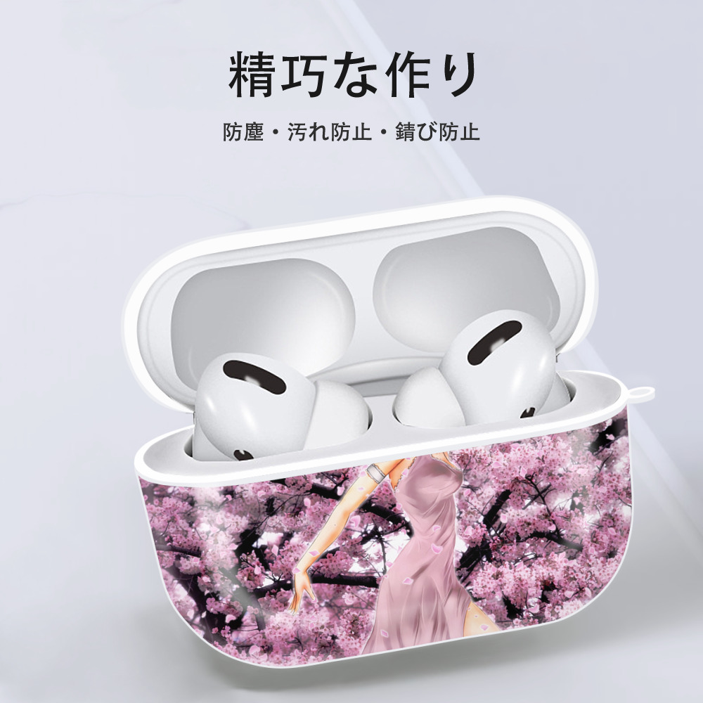 ブリーチ BLEACH 【AirPods Pro用】ハードシェル保護ケース 耐衝撃・防指紋・カラビナ付き商品仕様