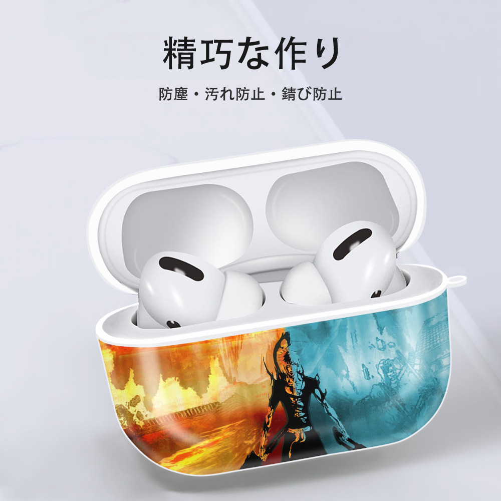 ブリーチ BLEACH 【AirPods Pro用】ハードシェル保護ケース 耐衝撃・防指紋・カラビナ付き商品仕様