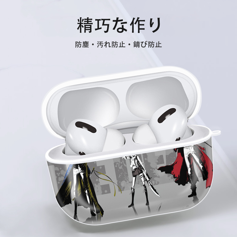 ブリーチ BLEACH 【AirPods Pro用】ハードシェル保護ケース 耐衝撃・防指紋・カラビナ付き商品仕様