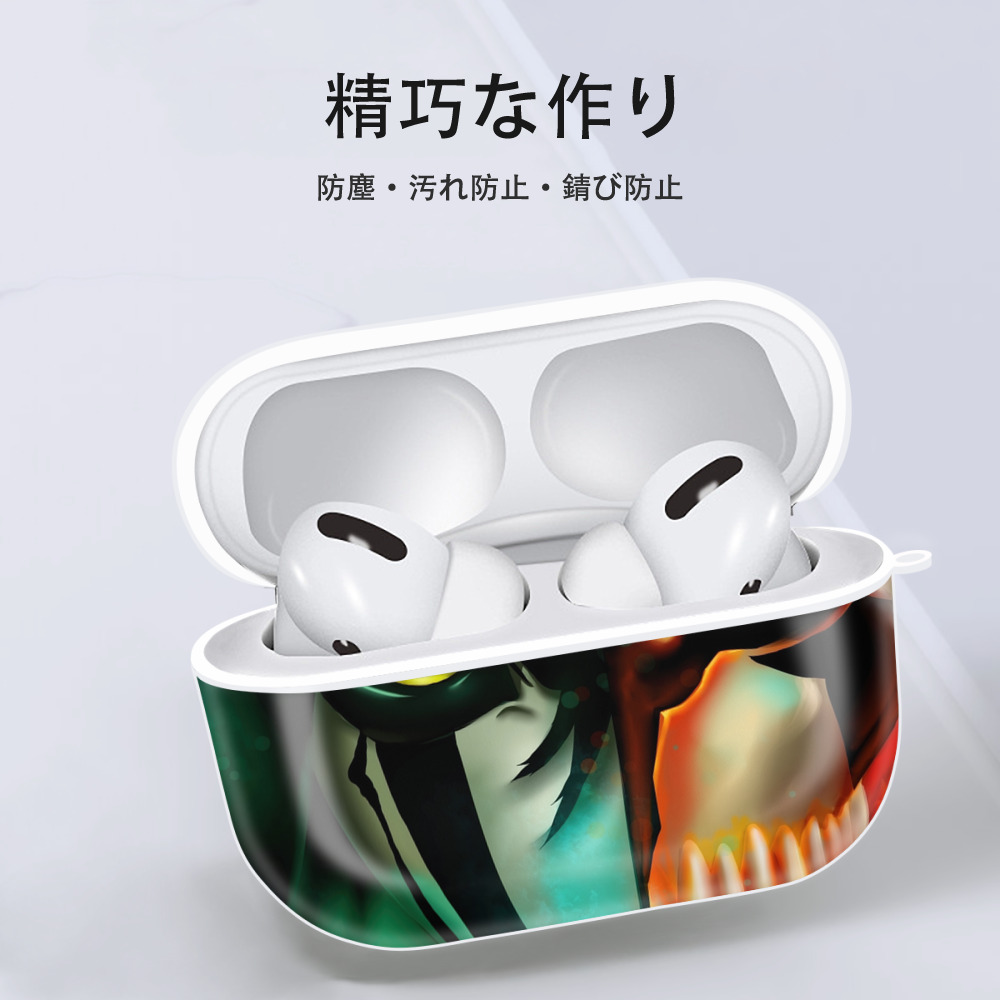 ブリーチ BLEACH 【AirPods Pro用】ハードシェル保護ケース 耐衝撃・防指紋・カラビナ付き商品仕様
