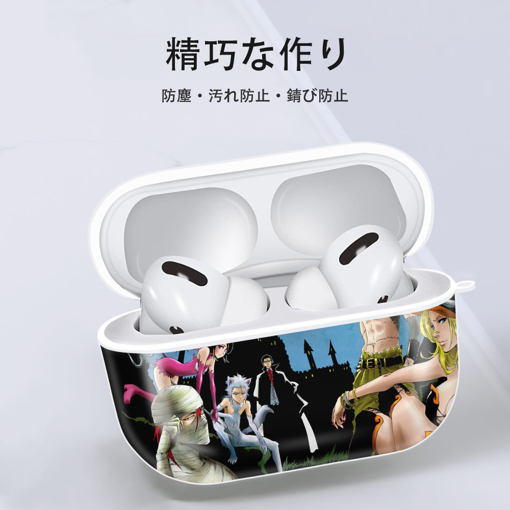 ブリーチ BLEACH 【AirPods Pro用】ハードシェル保護ケース 耐衝撃・防指紋・カラビナ付き商品仕様