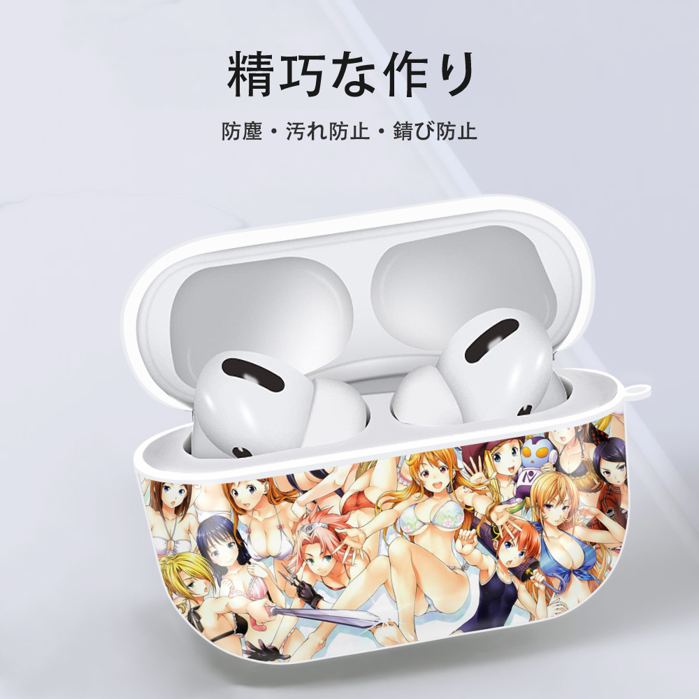 ブリーチ BLEACH 【AirPods Pro用】ハードシェル保護ケース 耐衝撃・防指紋・カラビナ付き商品仕様